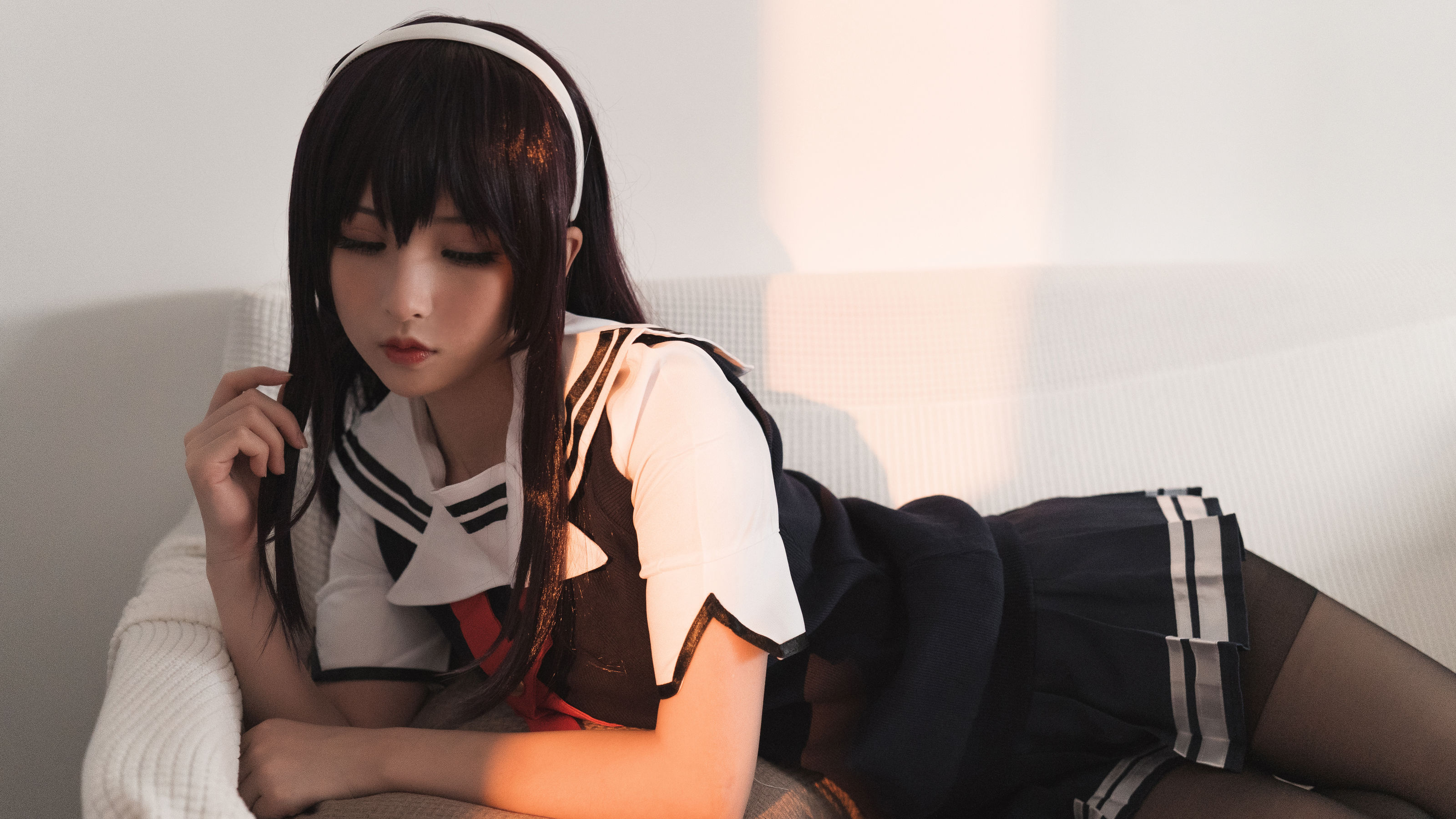 COS福利rioko凉凉子 路人女主的养成方法  第11张