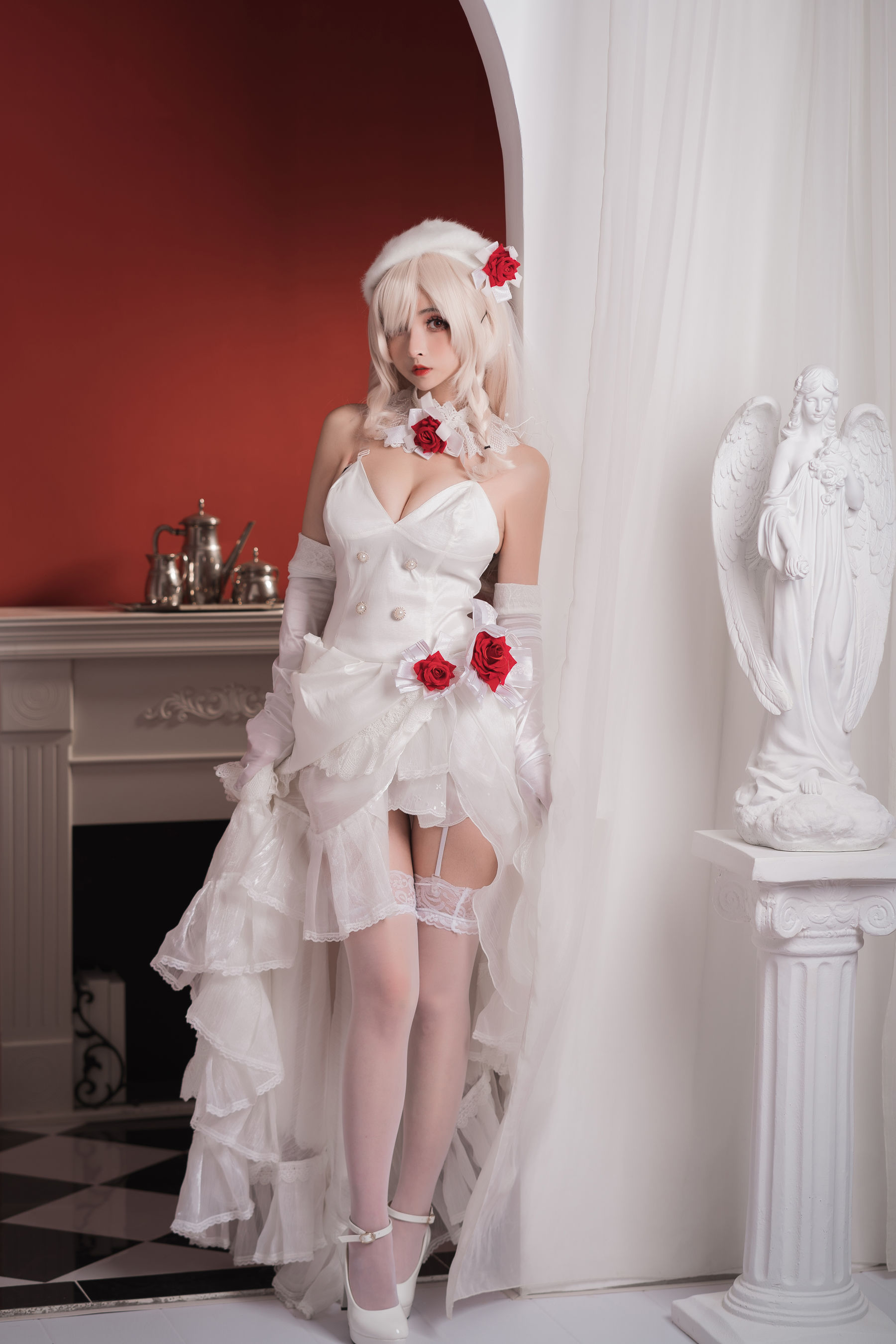 COS福利rioko凉凉子 G36C&花嫁  第14张