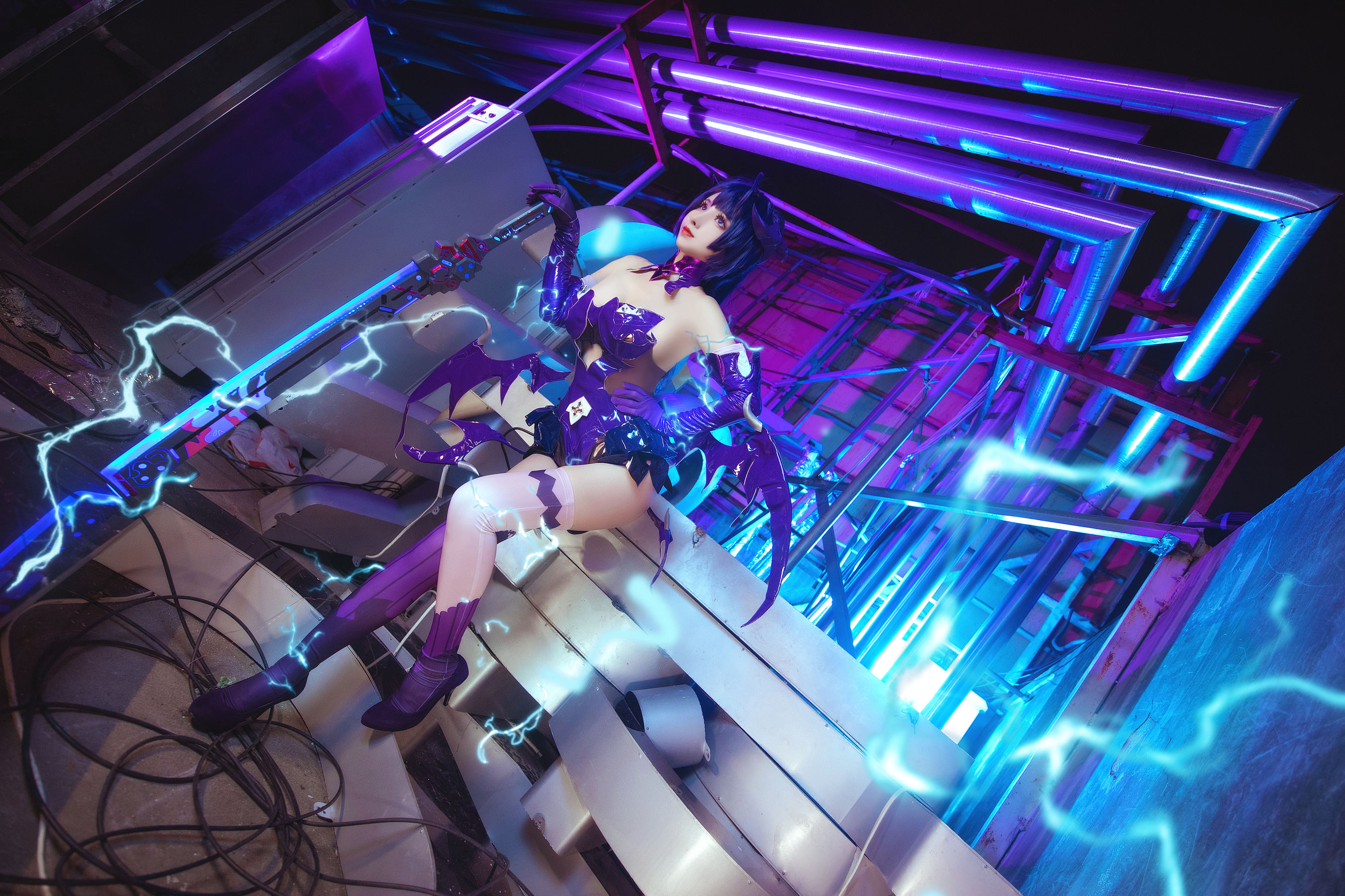 COS福利rioko凉凉子 魅魔芽衣  第11张