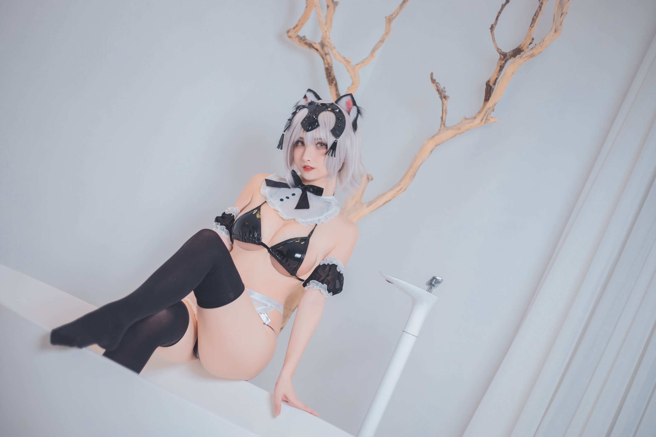 COS福利rioko凉凉子 七夕 月球女友  第18张