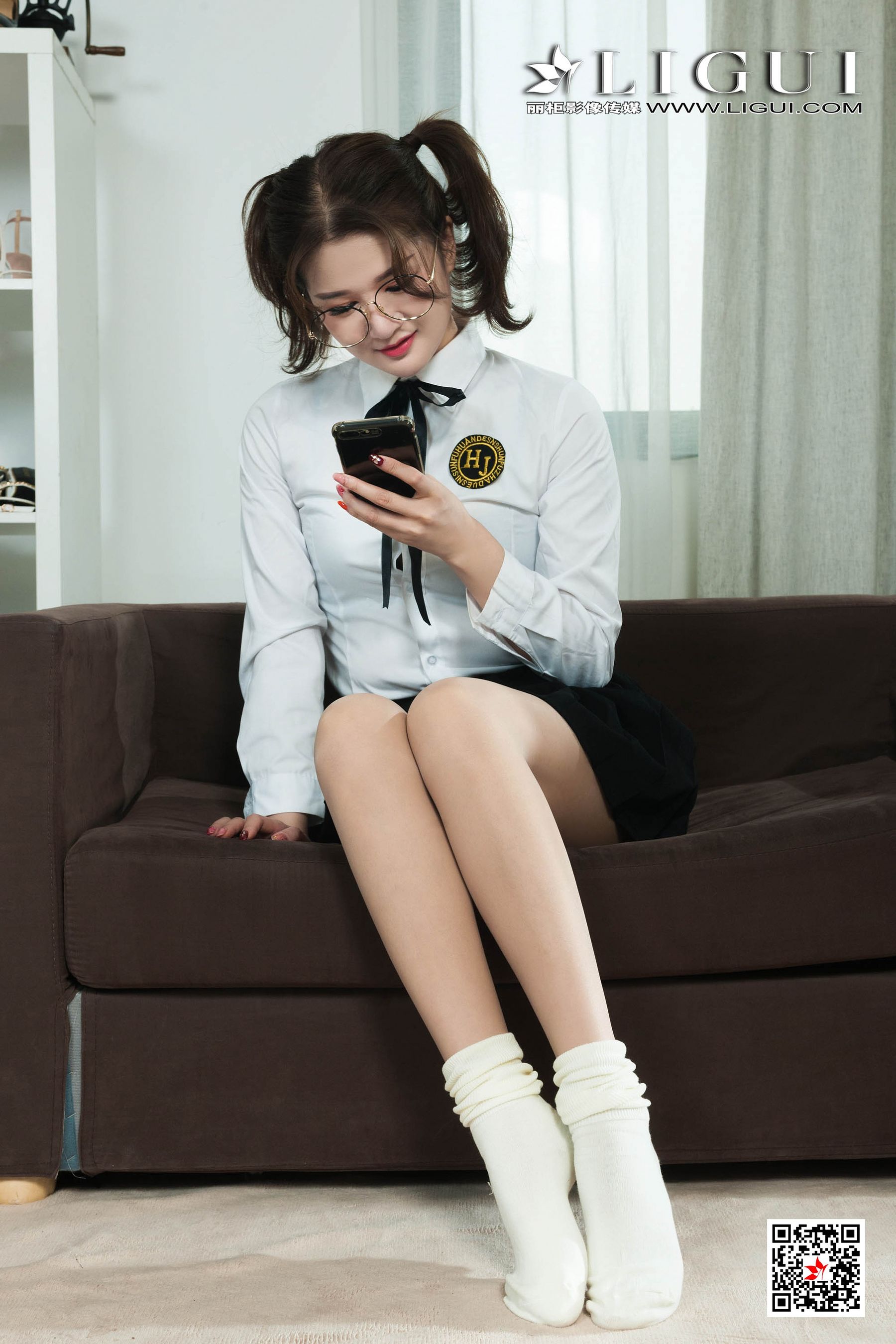 [丽柜Ligui] 网络丽人 Model 然然&文芮  第12张