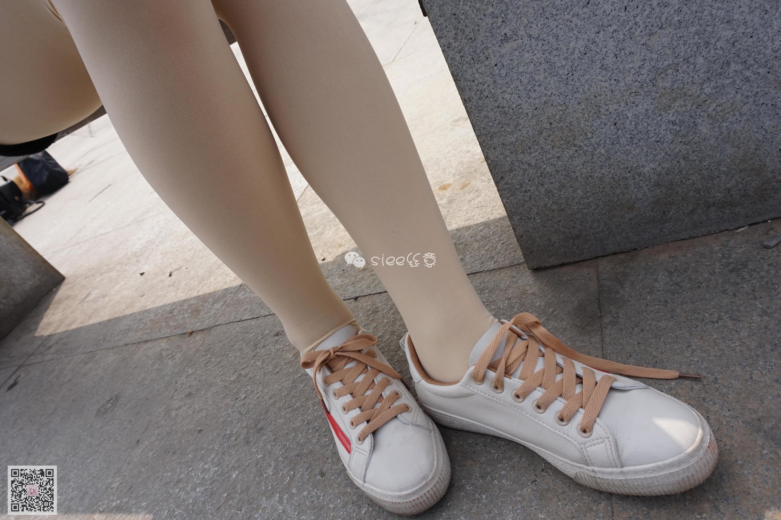 [丝意SIEE] No.062 琦琦 肉丝白鞋最配  第35张