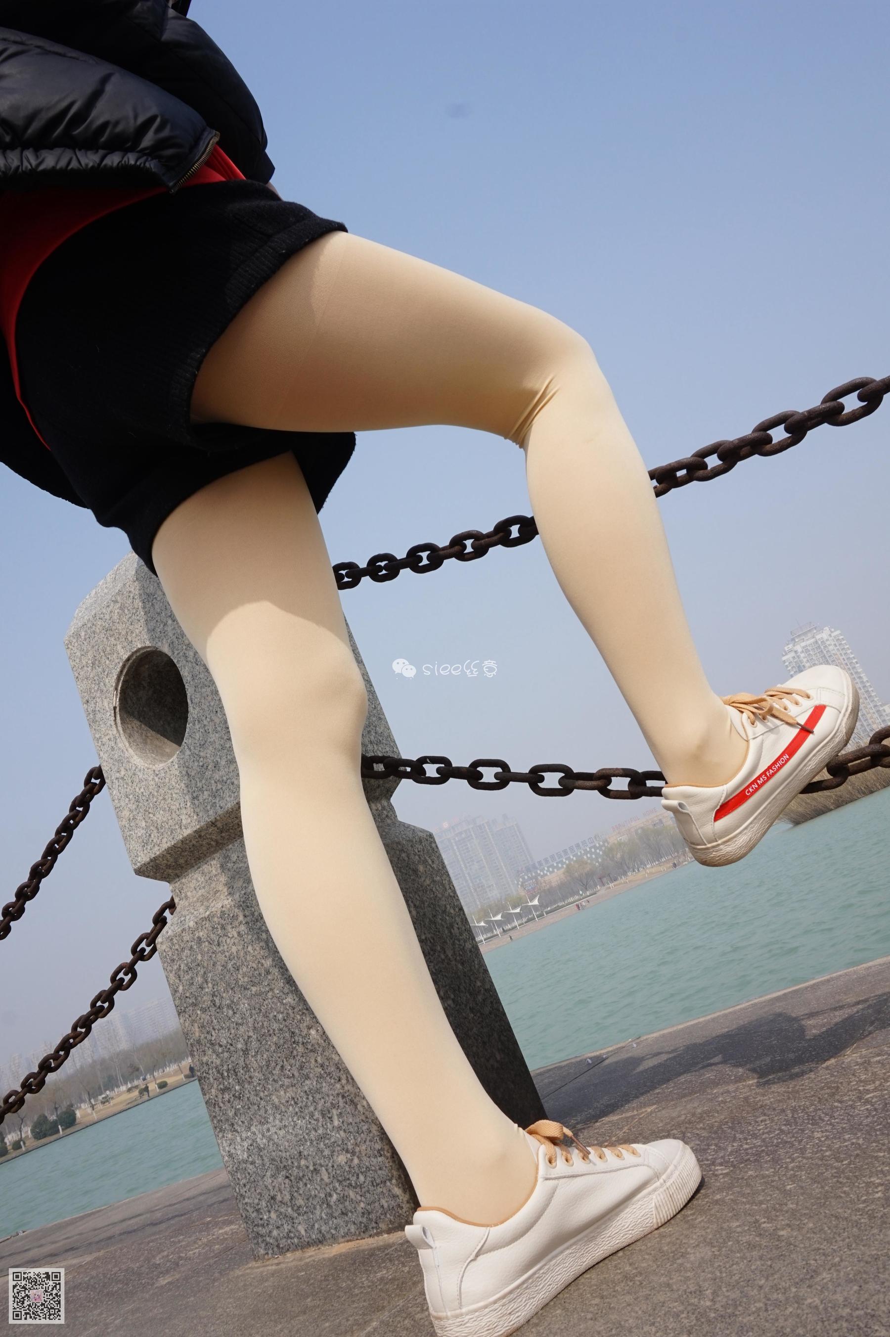 [丝意SIEE] No.062 琦琦 肉丝白鞋最配  第75张