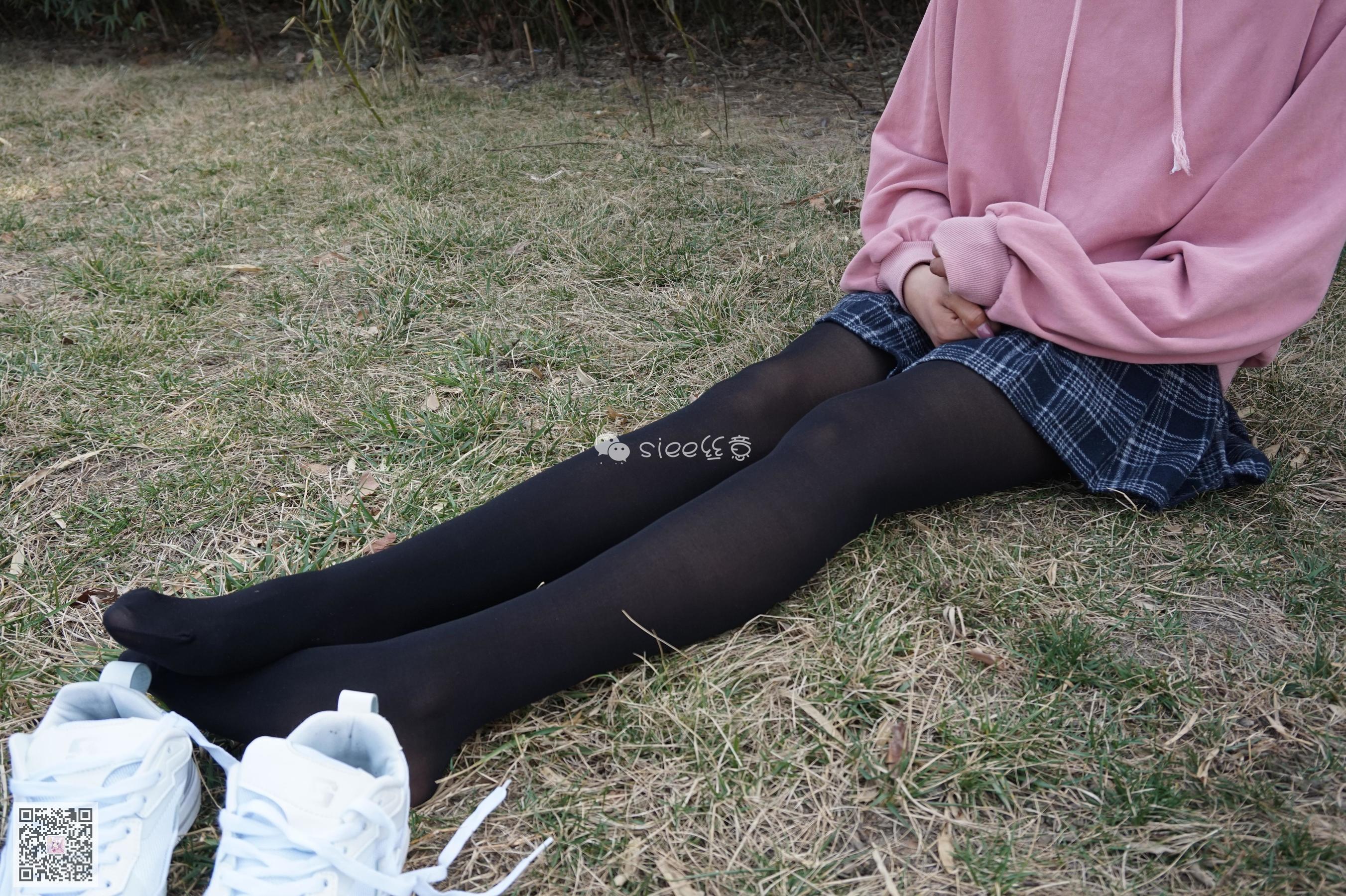 [丝意SIEE] No.061 楠楠 中厚黑丝  第6张