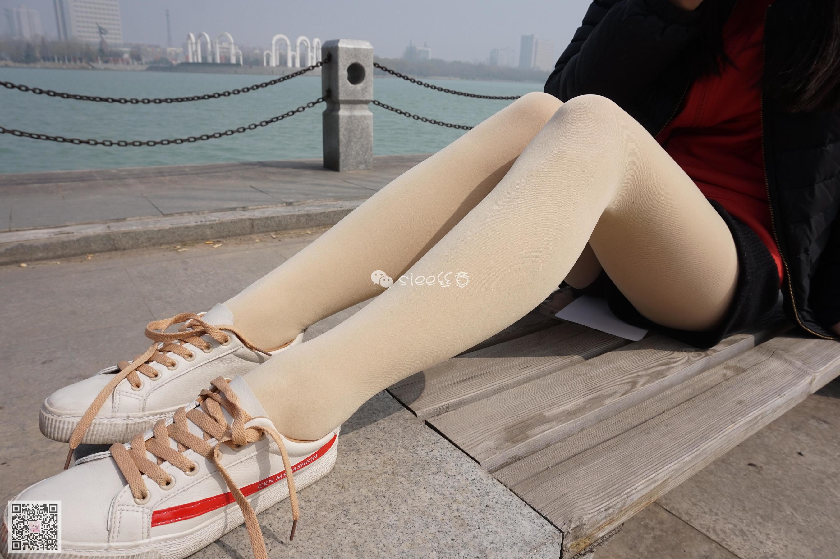 [丝意SIEE] No.062 琦琦 肉丝白鞋最配  第42张