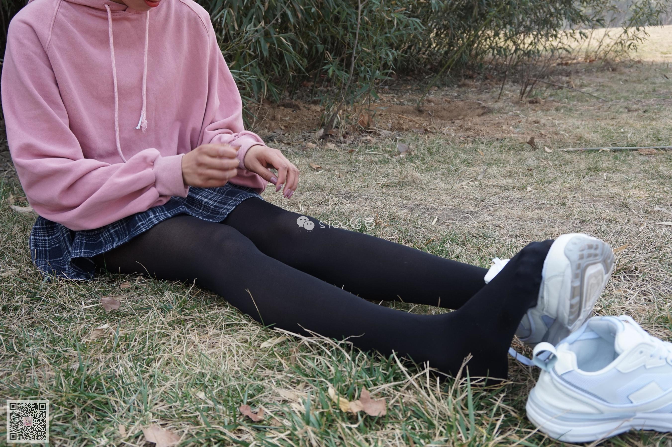 [丝意SIEE] No.061 楠楠 中厚黑丝  第4张