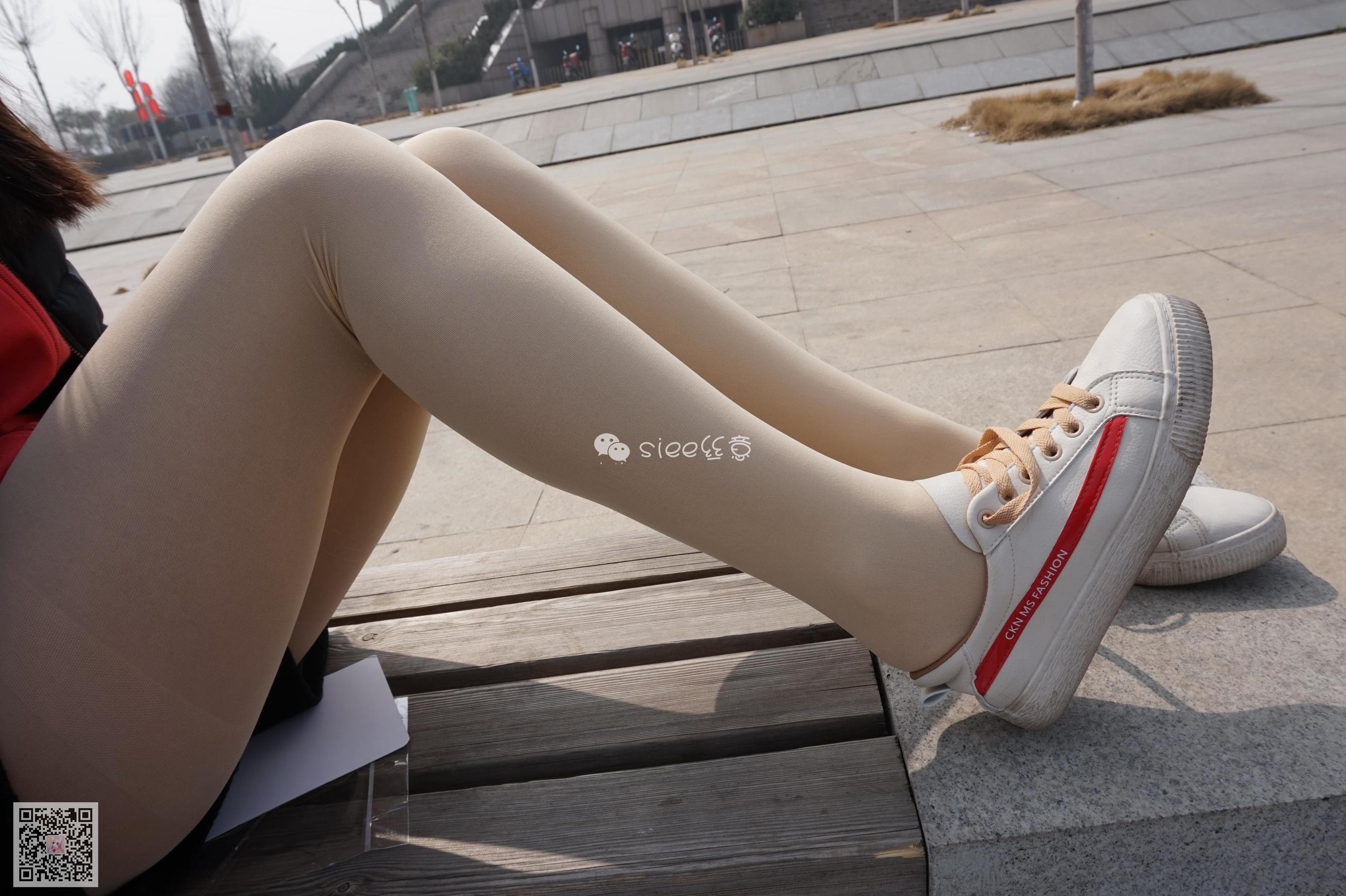 [丝意SIEE] No.062 琦琦 肉丝白鞋最配  第50张