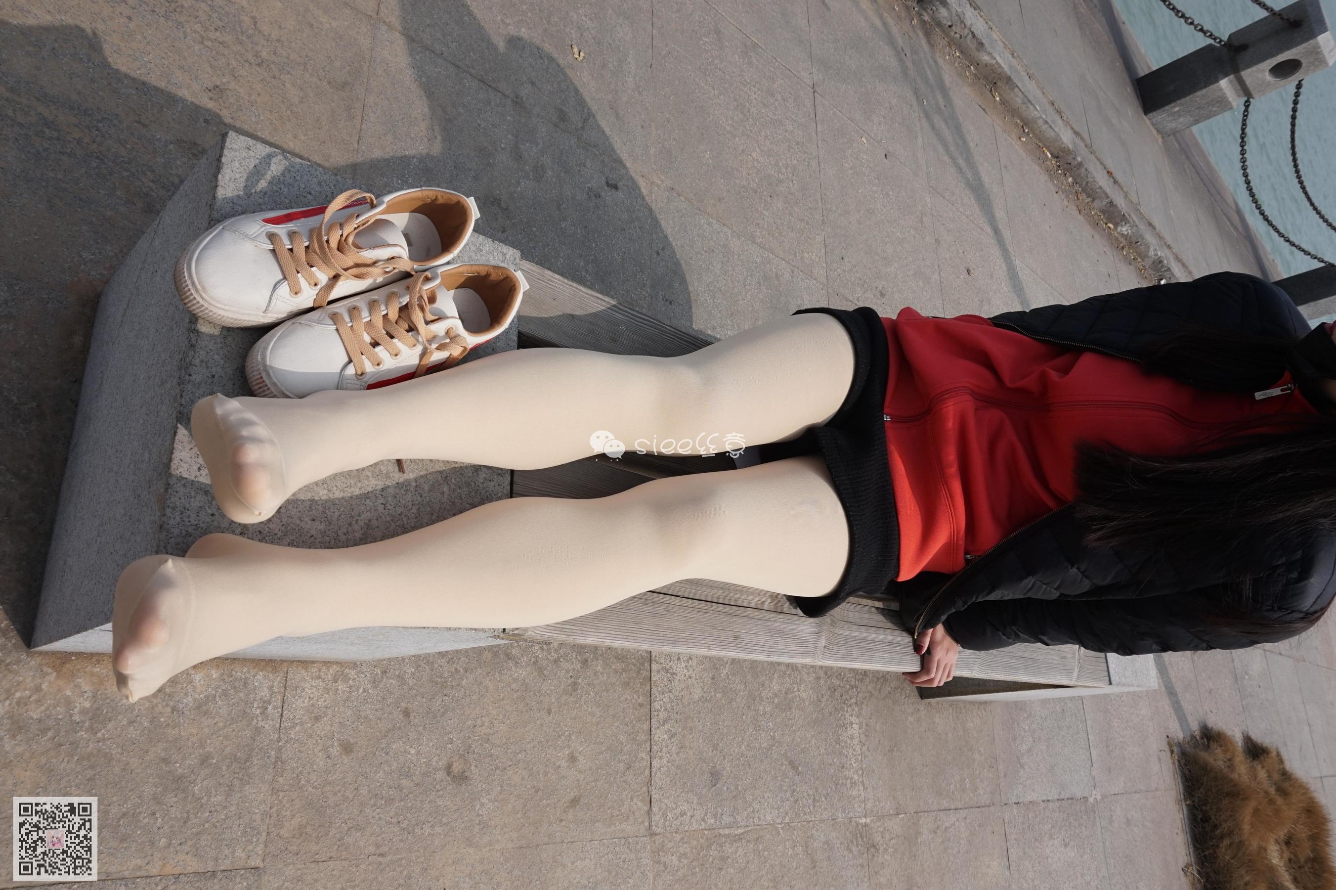 [丝意SIEE] No.062 琦琦 肉丝白鞋最配  第61张