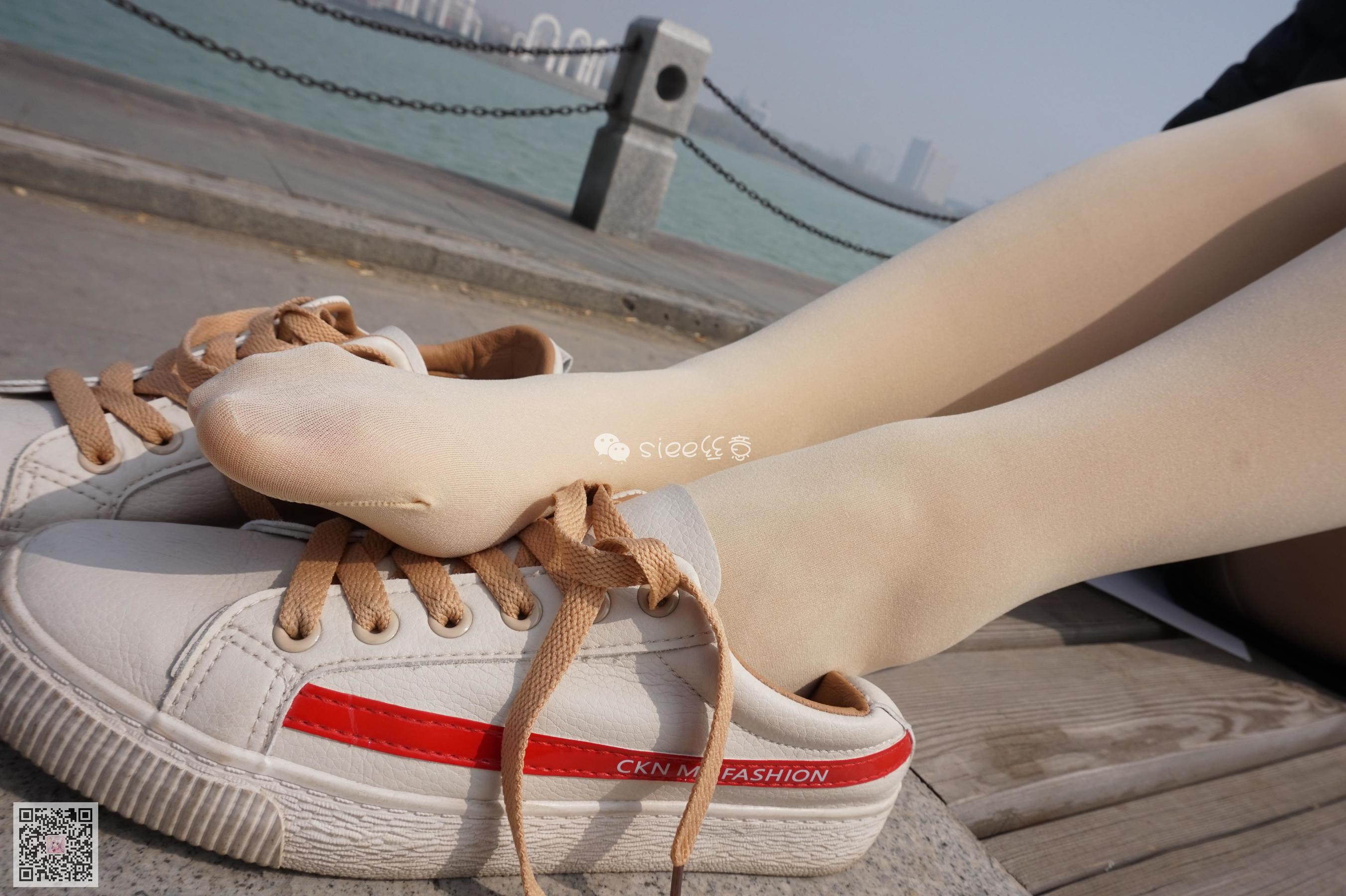 [丝意SIEE] No.062 琦琦 肉丝白鞋最配  第55张