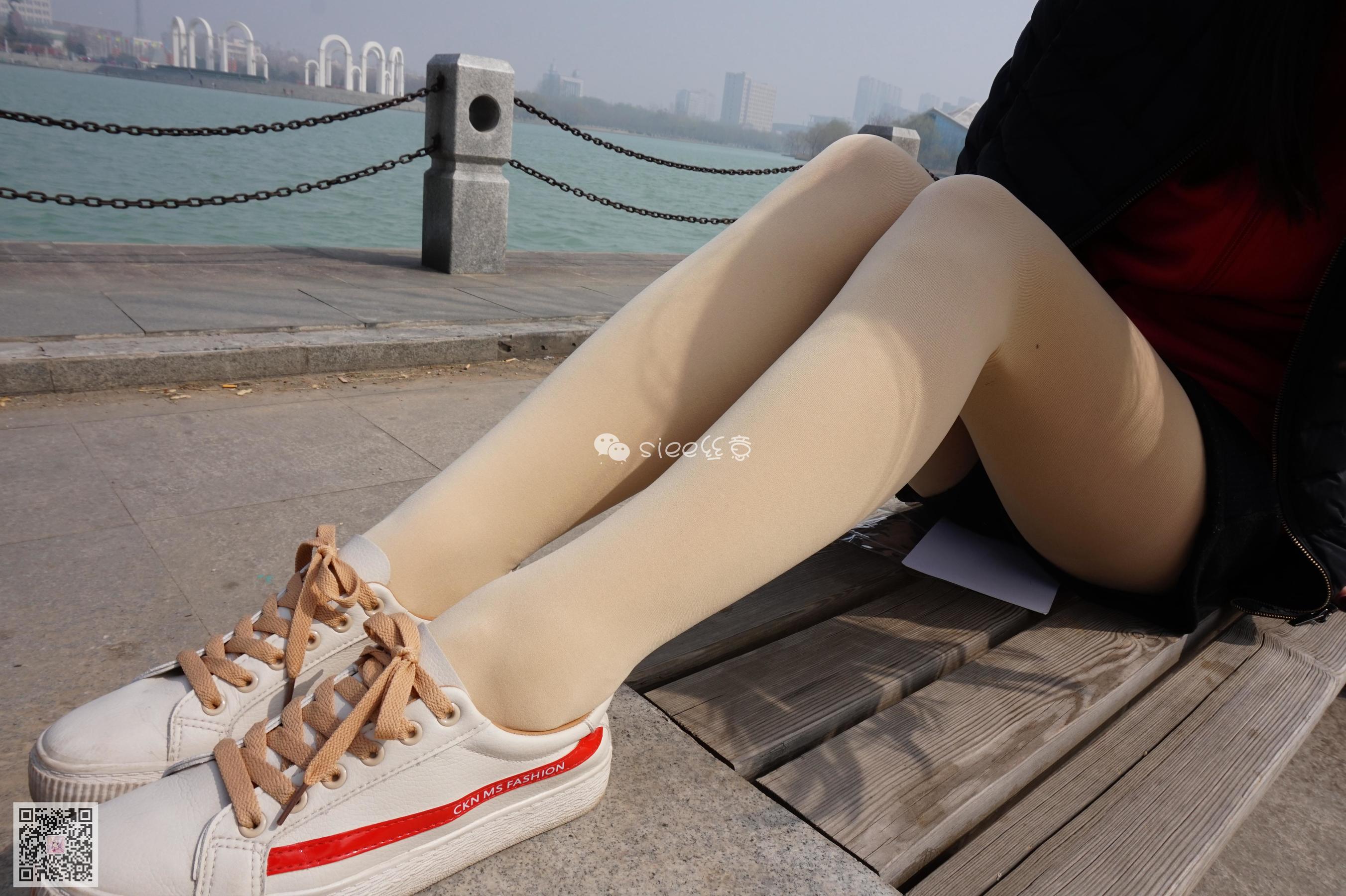 [丝意SIEE] No.062 琦琦 肉丝白鞋最配  第29张