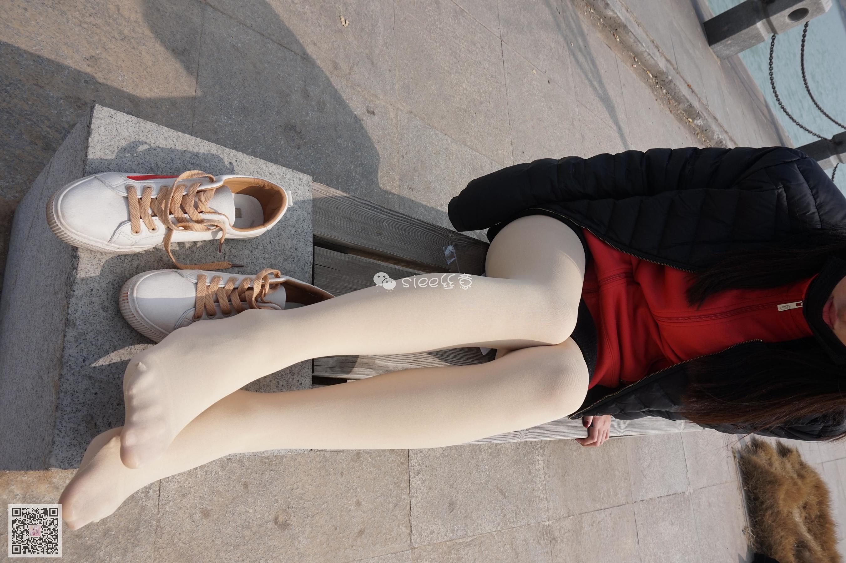 [丝意SIEE] No.062 琦琦 肉丝白鞋最配  第56张