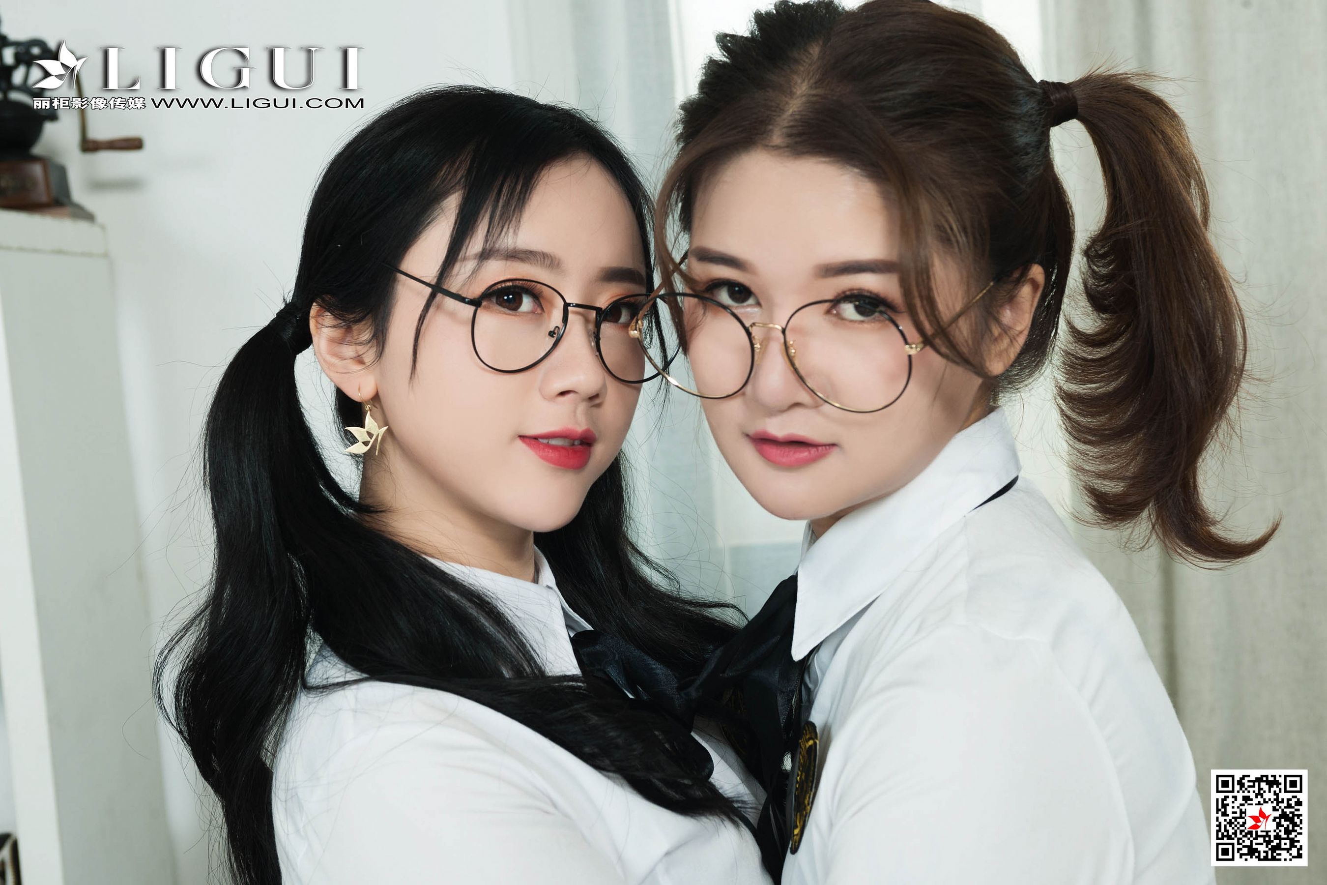 [丽柜Ligui] 网络丽人 Model 然然&文芮  第68张