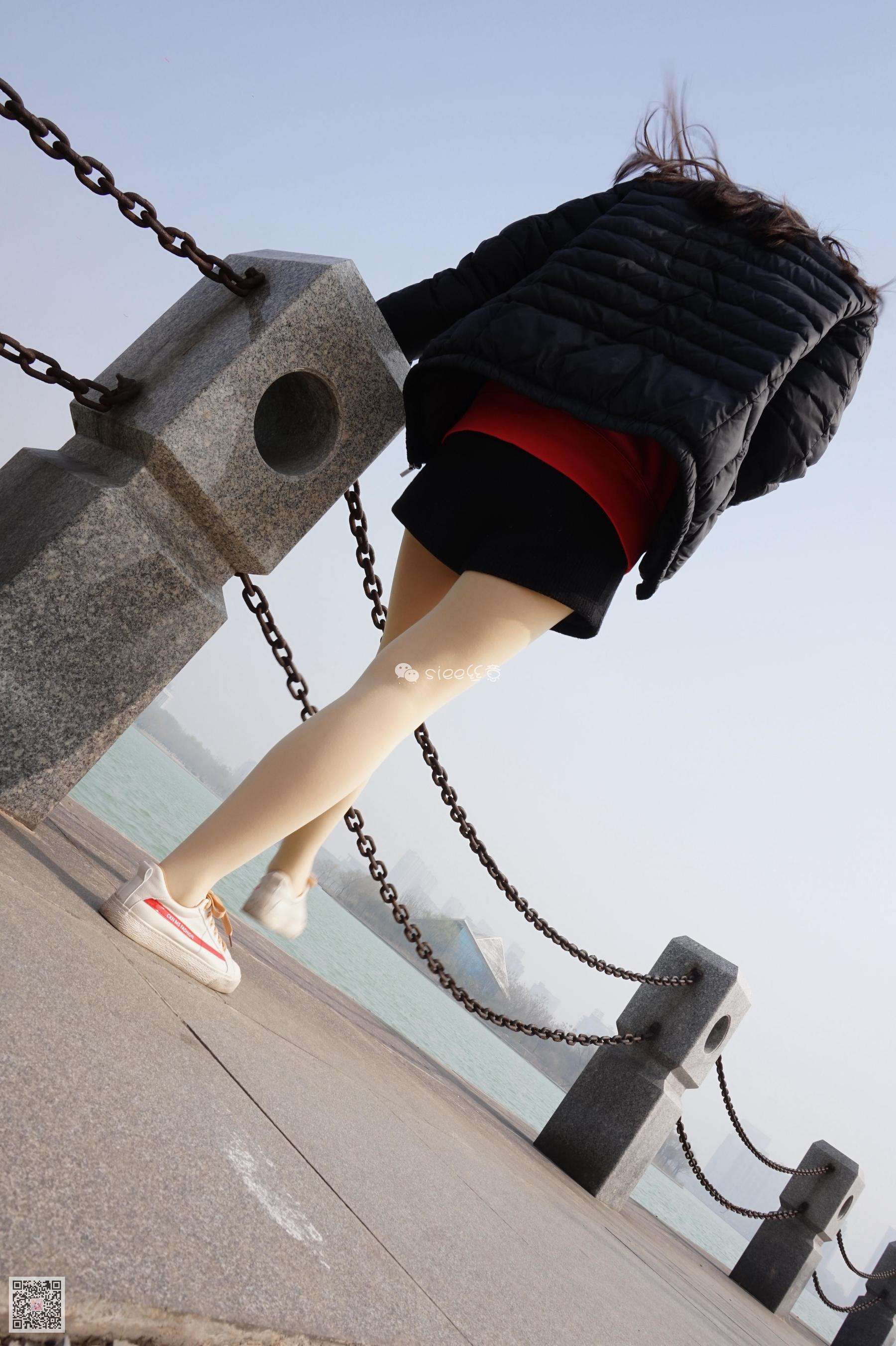 [丝意SIEE] No.062 琦琦 肉丝白鞋最配  第74张