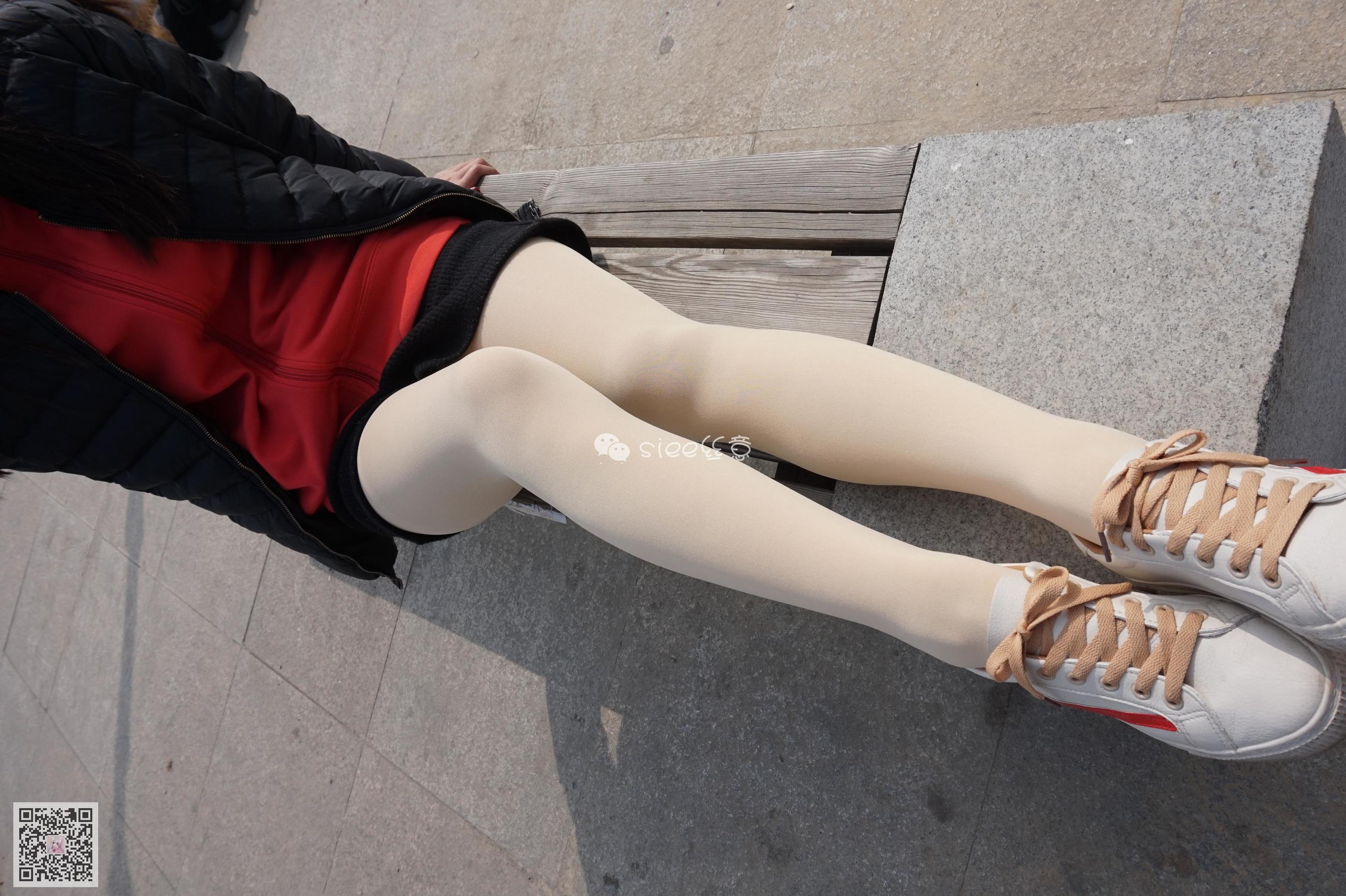 [丝意SIEE] No.062 琦琦 肉丝白鞋最配  第28张