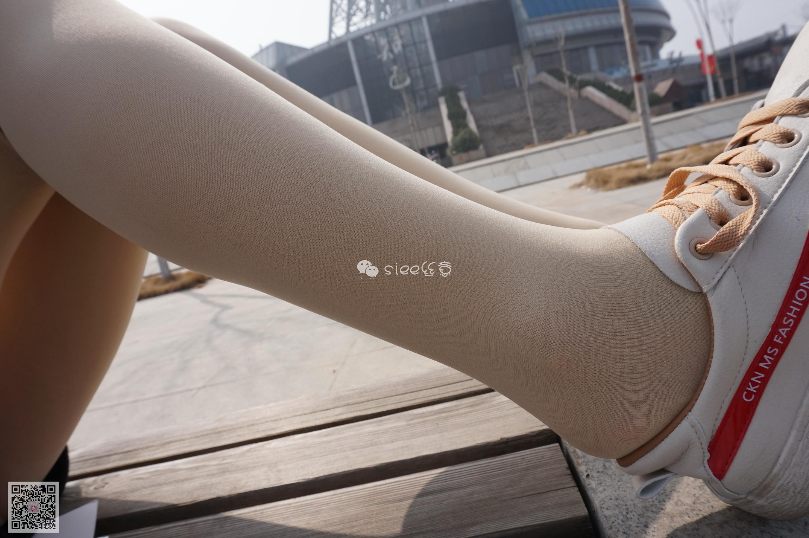 [丝意SIEE] No.062 琦琦 肉丝白鞋最配  第51张