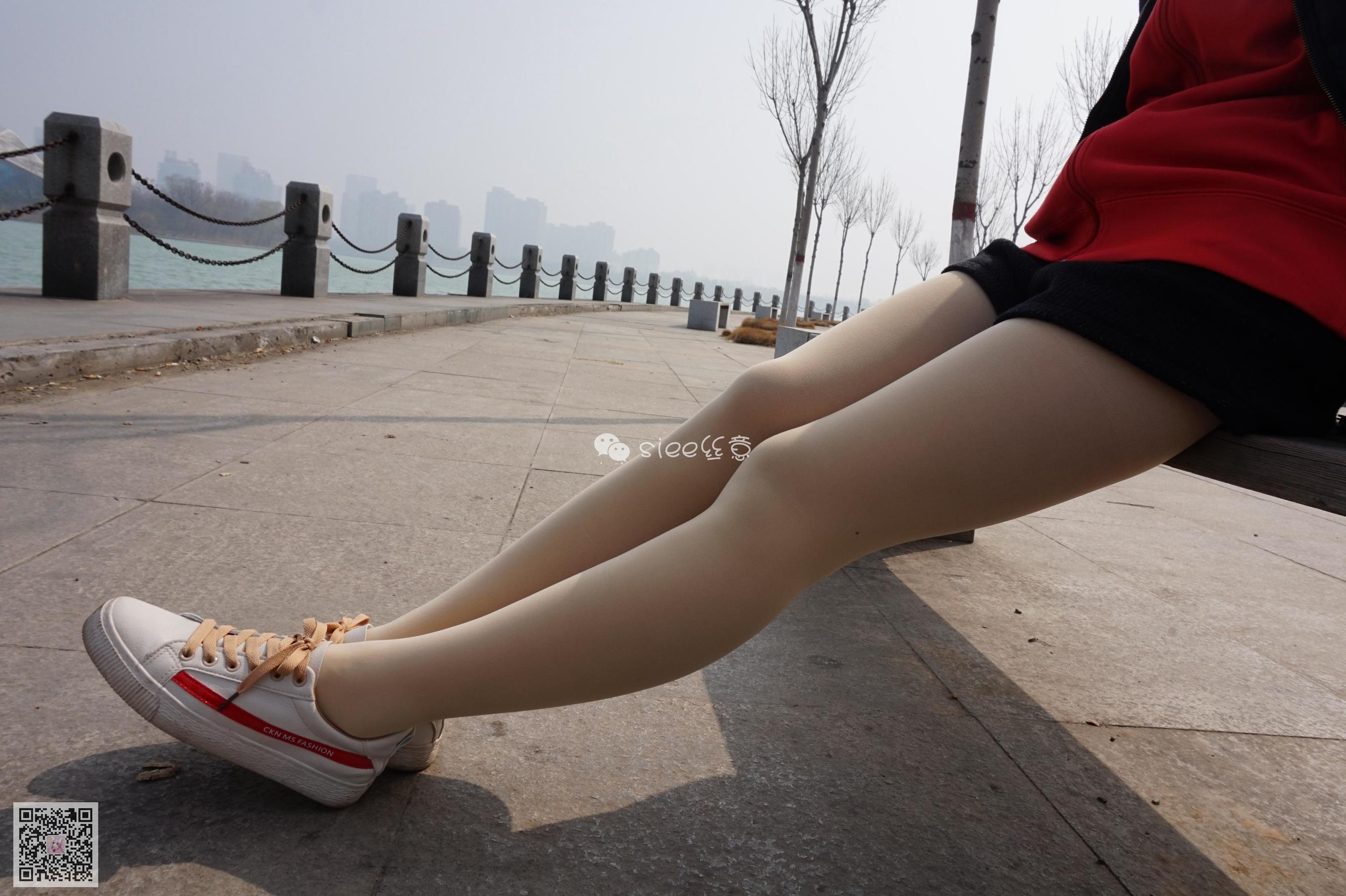 [丝意SIEE] No.062 琦琦 肉丝白鞋最配  第27张