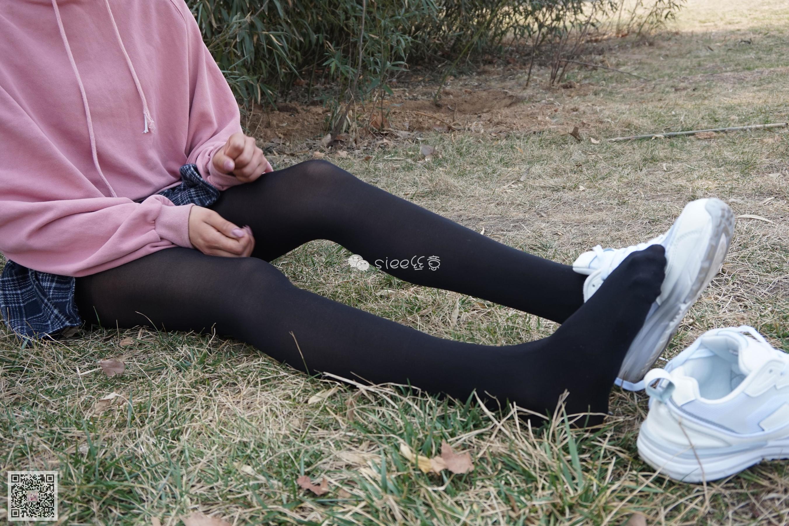 [丝意SIEE] No.061 楠楠 中厚黑丝  第4张