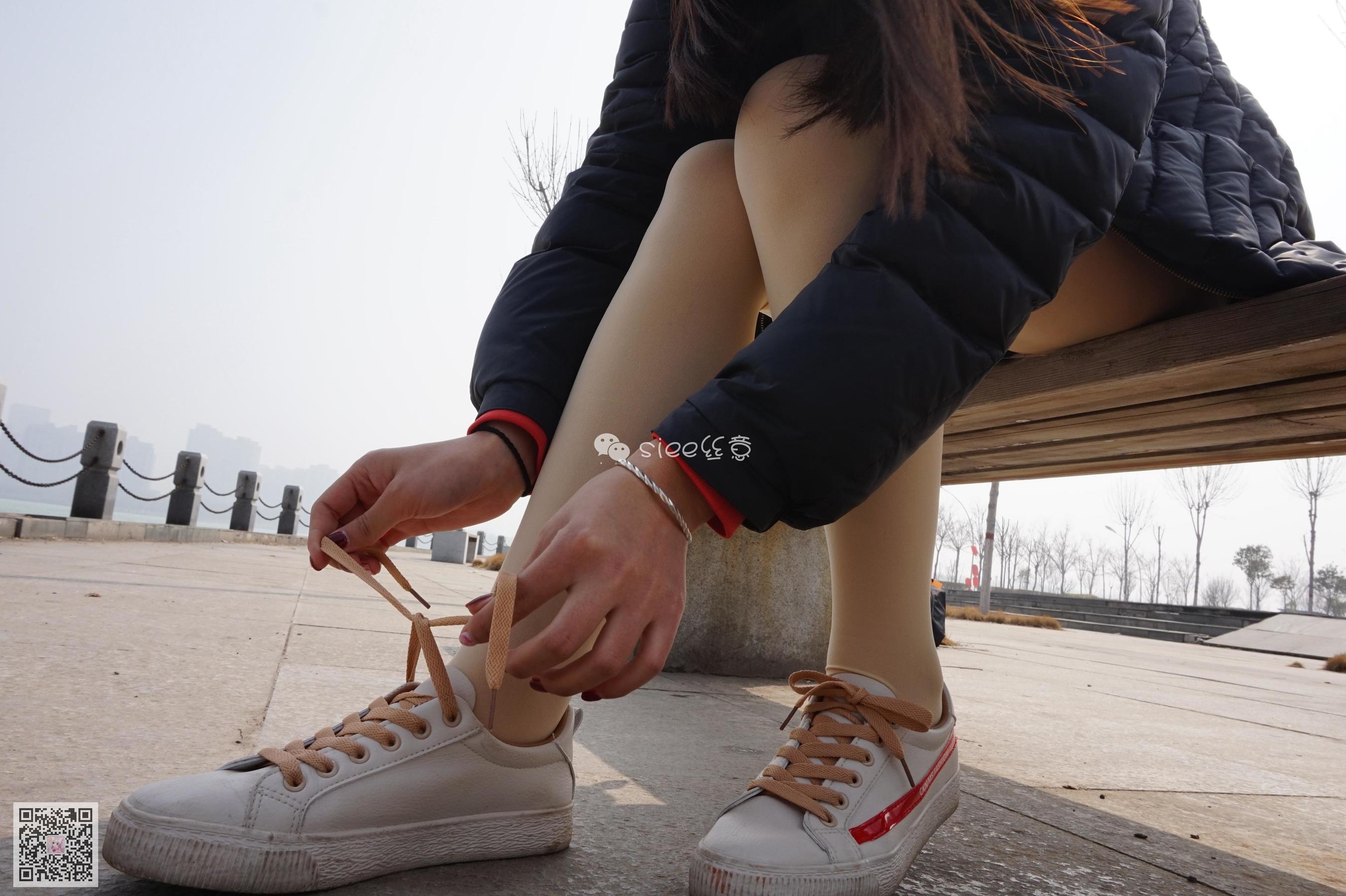 [丝意SIEE] No.062 琦琦 肉丝白鞋最配  第70张