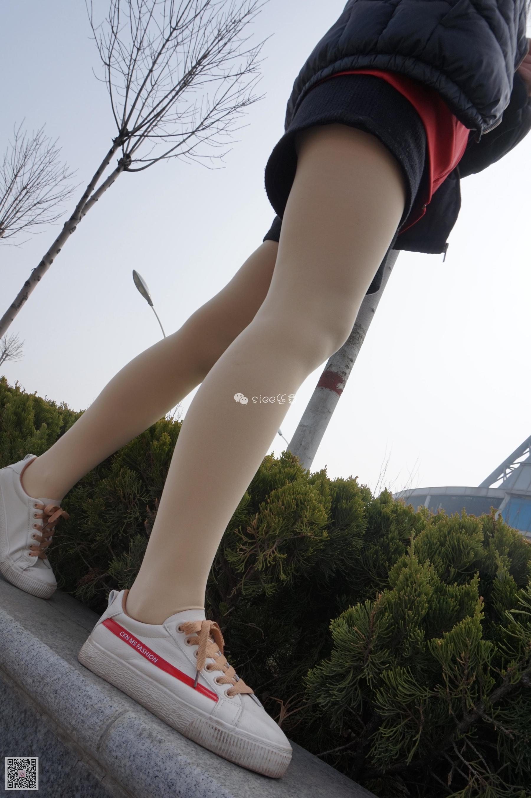 [丝意SIEE] No.062 琦琦 肉丝白鞋最配  第80张