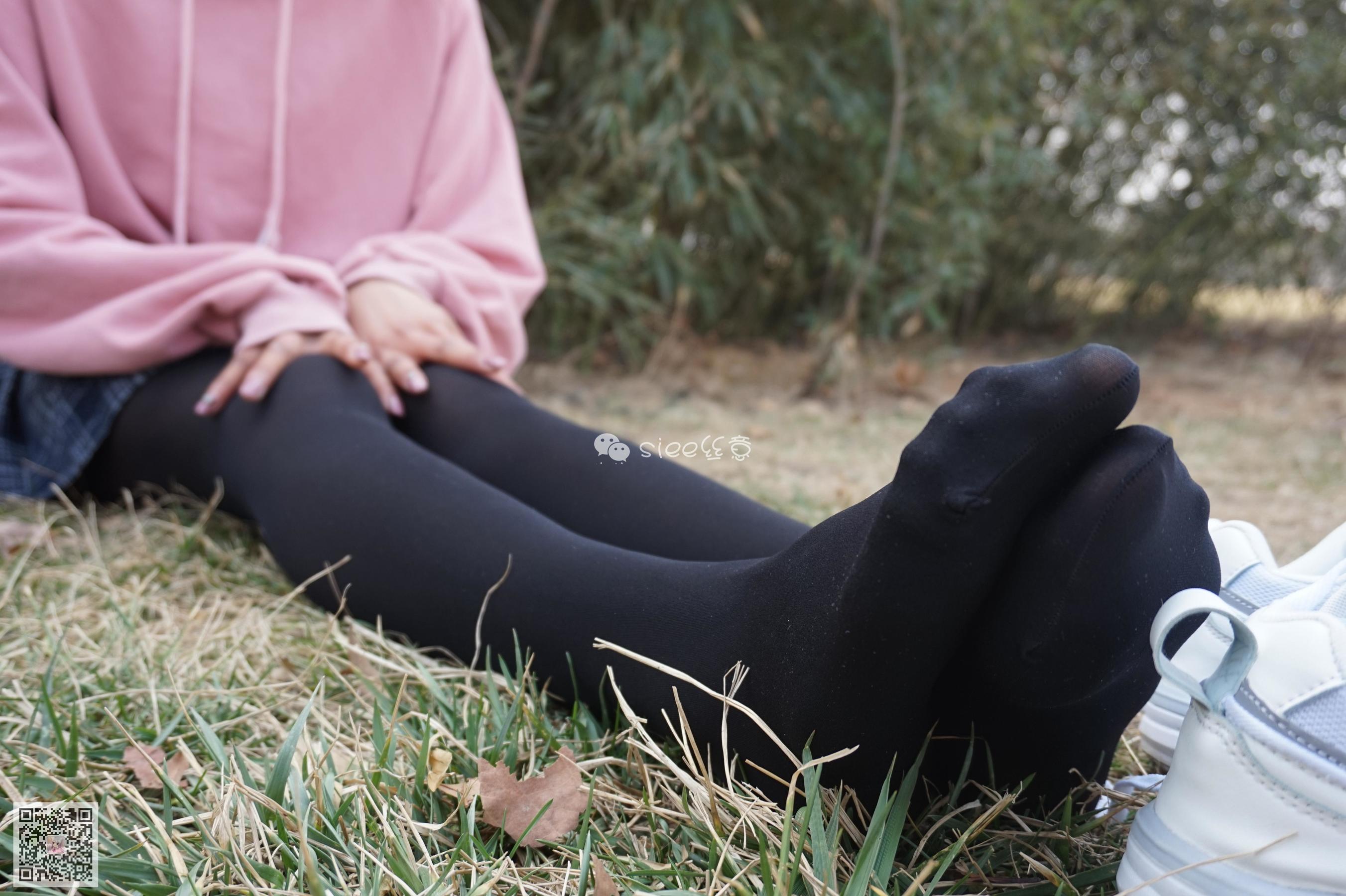 [丝意SIEE] No.061 楠楠 中厚黑丝  第9张