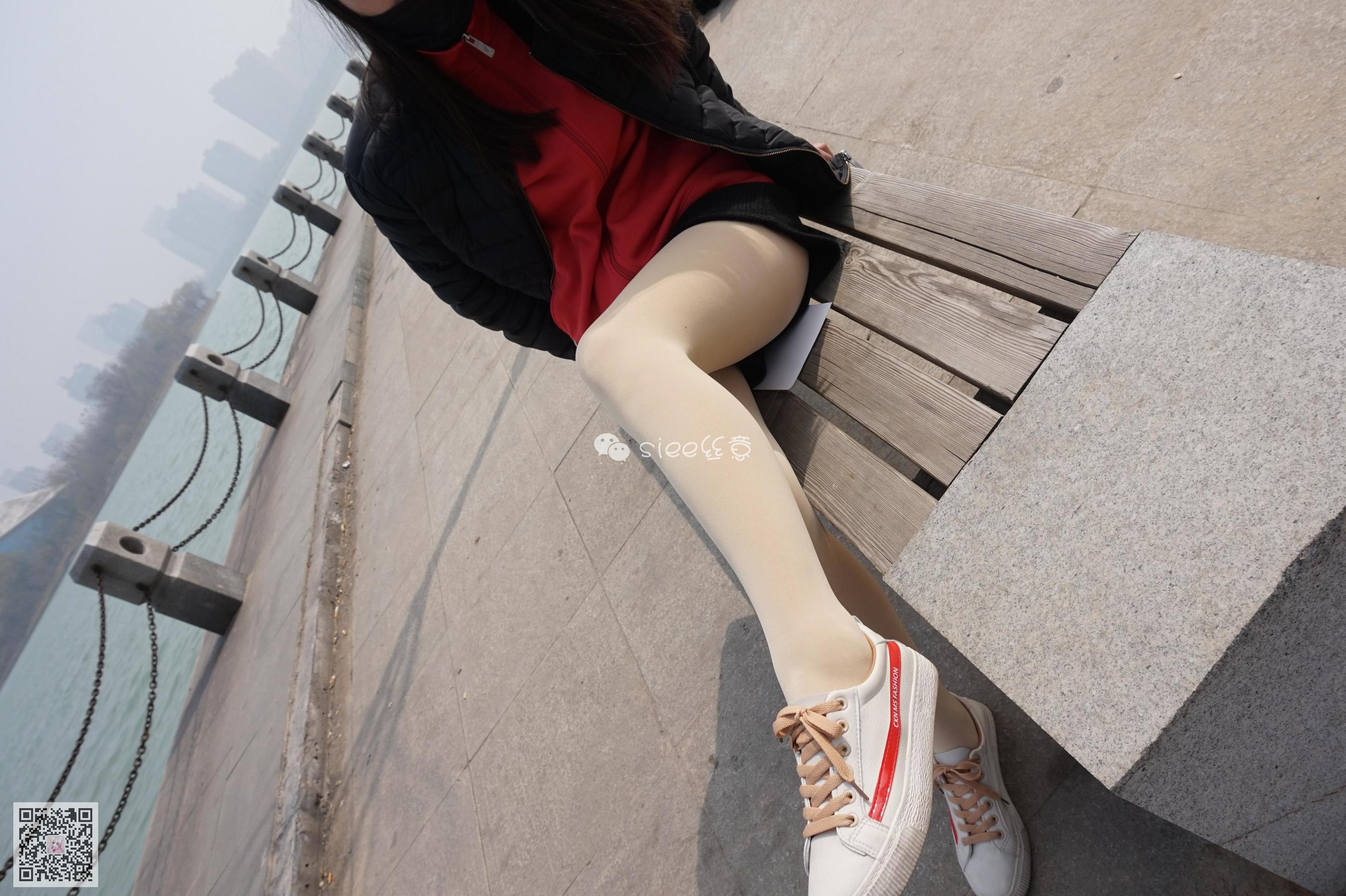 [丝意SIEE] No.062 琦琦 肉丝白鞋最配  第33张