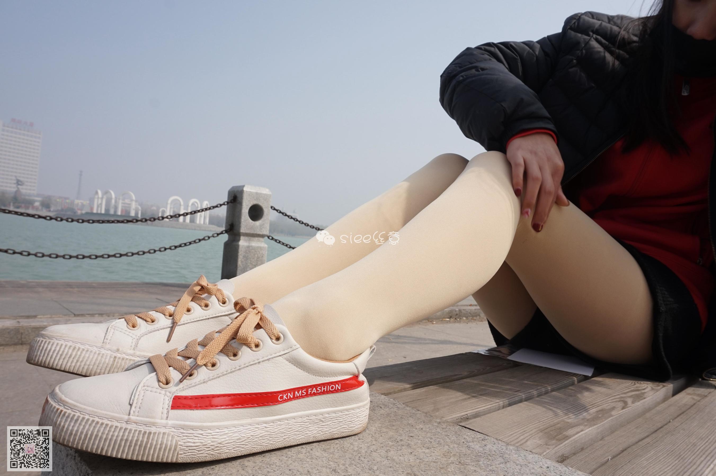 [丝意SIEE] No.062 琦琦 肉丝白鞋最配  第30张