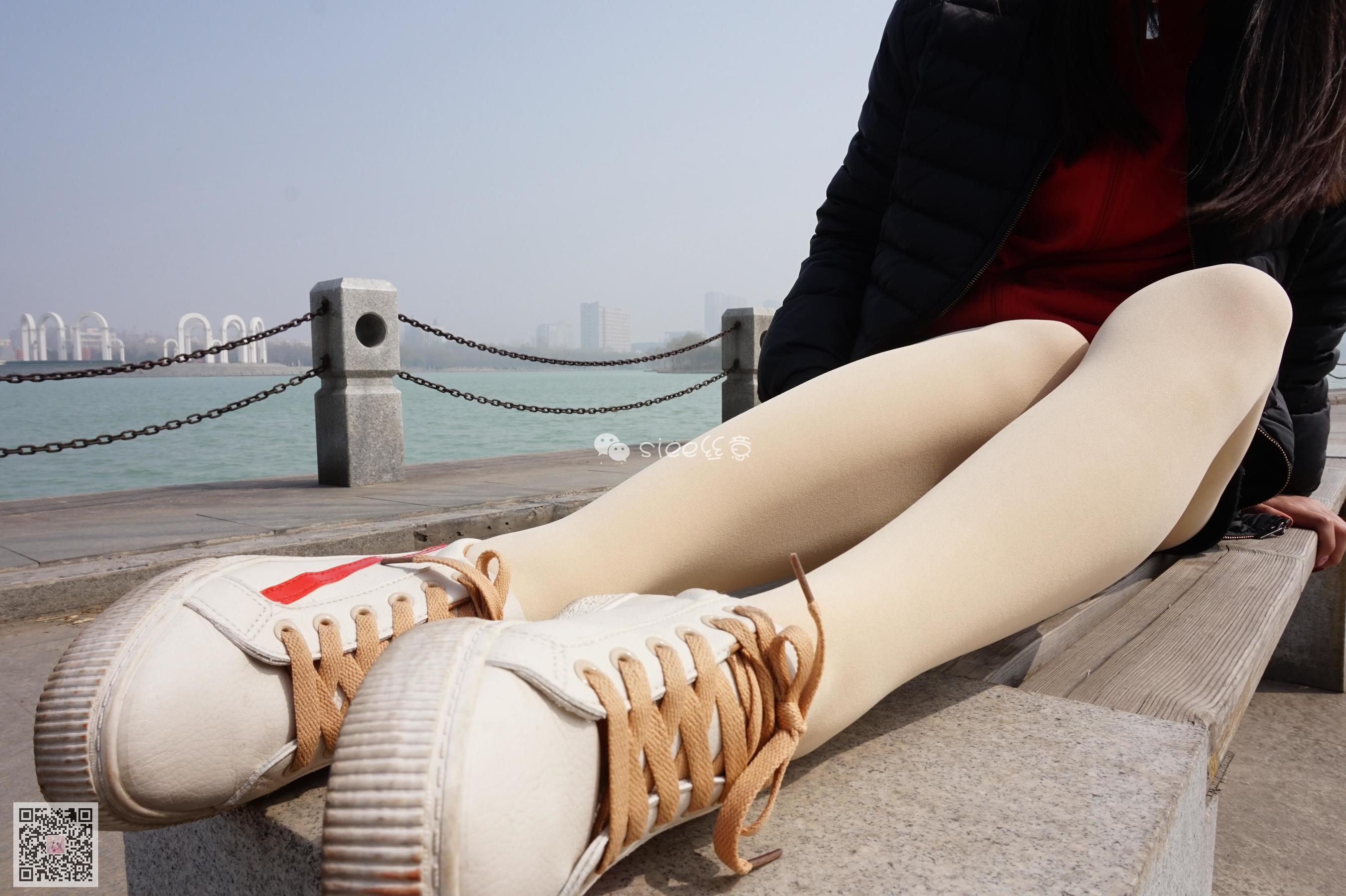 [丝意SIEE] No.062 琦琦 肉丝白鞋最配  第31张