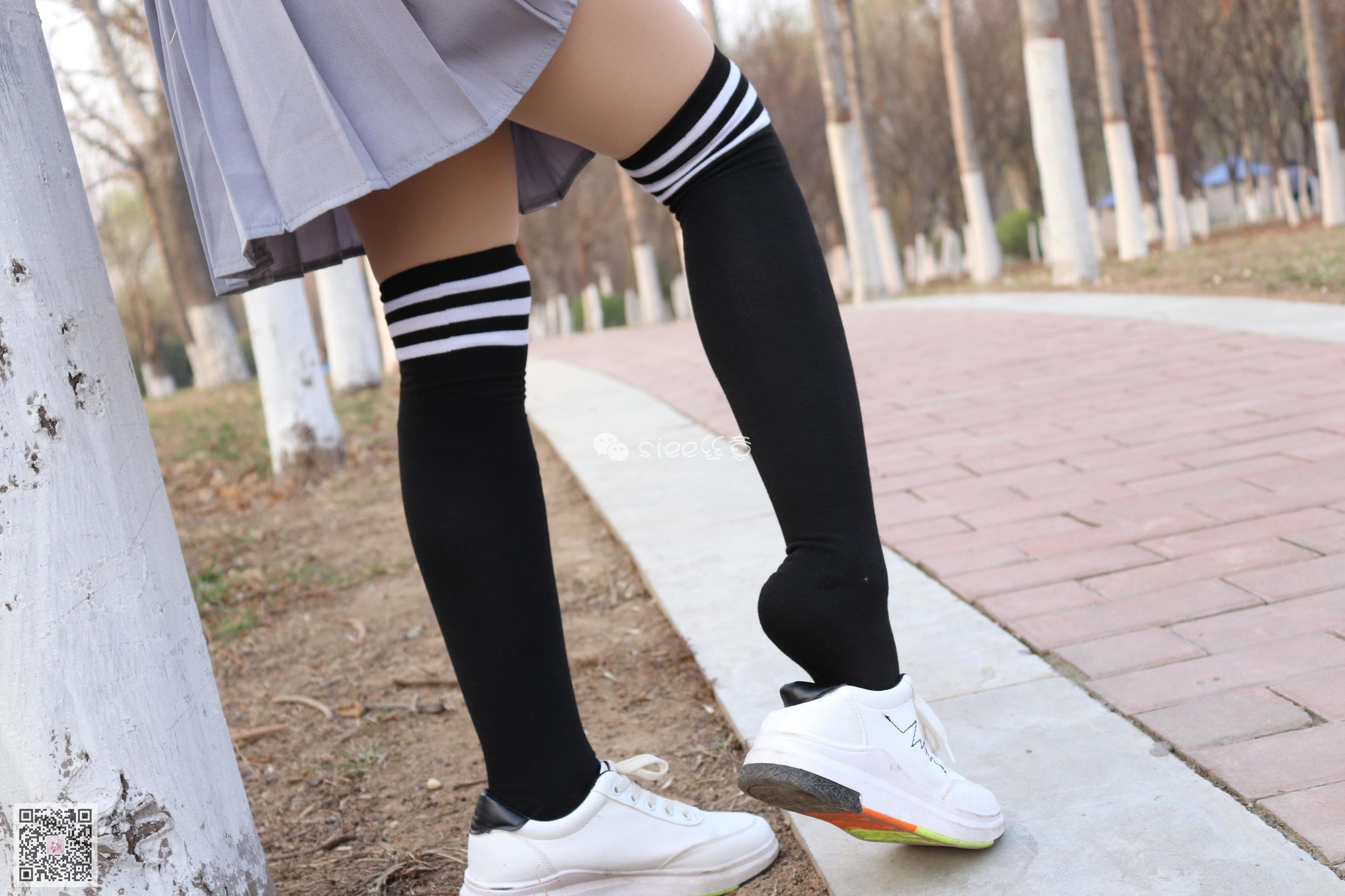 [丝意SIEE] No.060 安安《学生长筒袜》  第15张