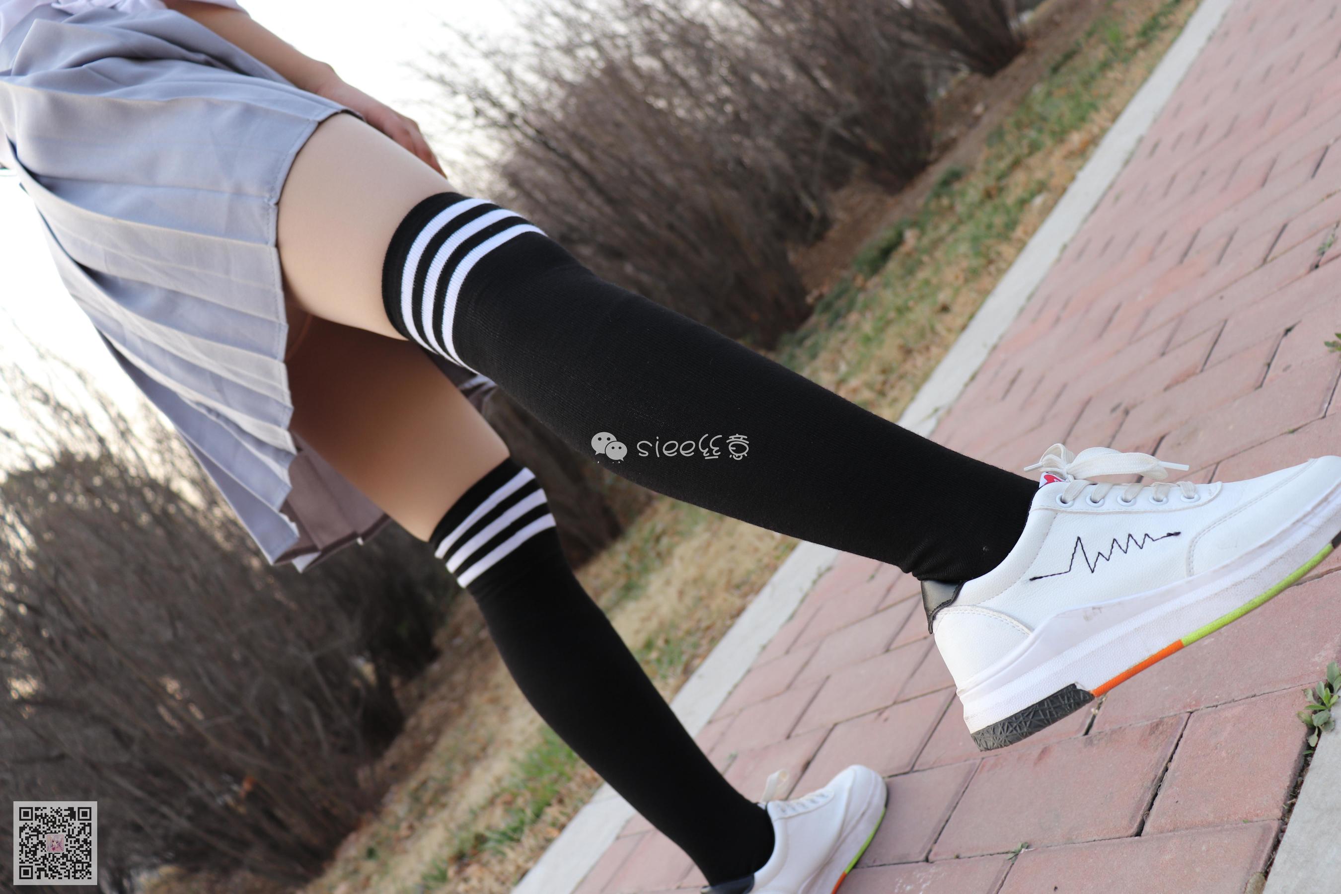 [丝意SIEE] No.060 安安《学生长筒袜》  第2张