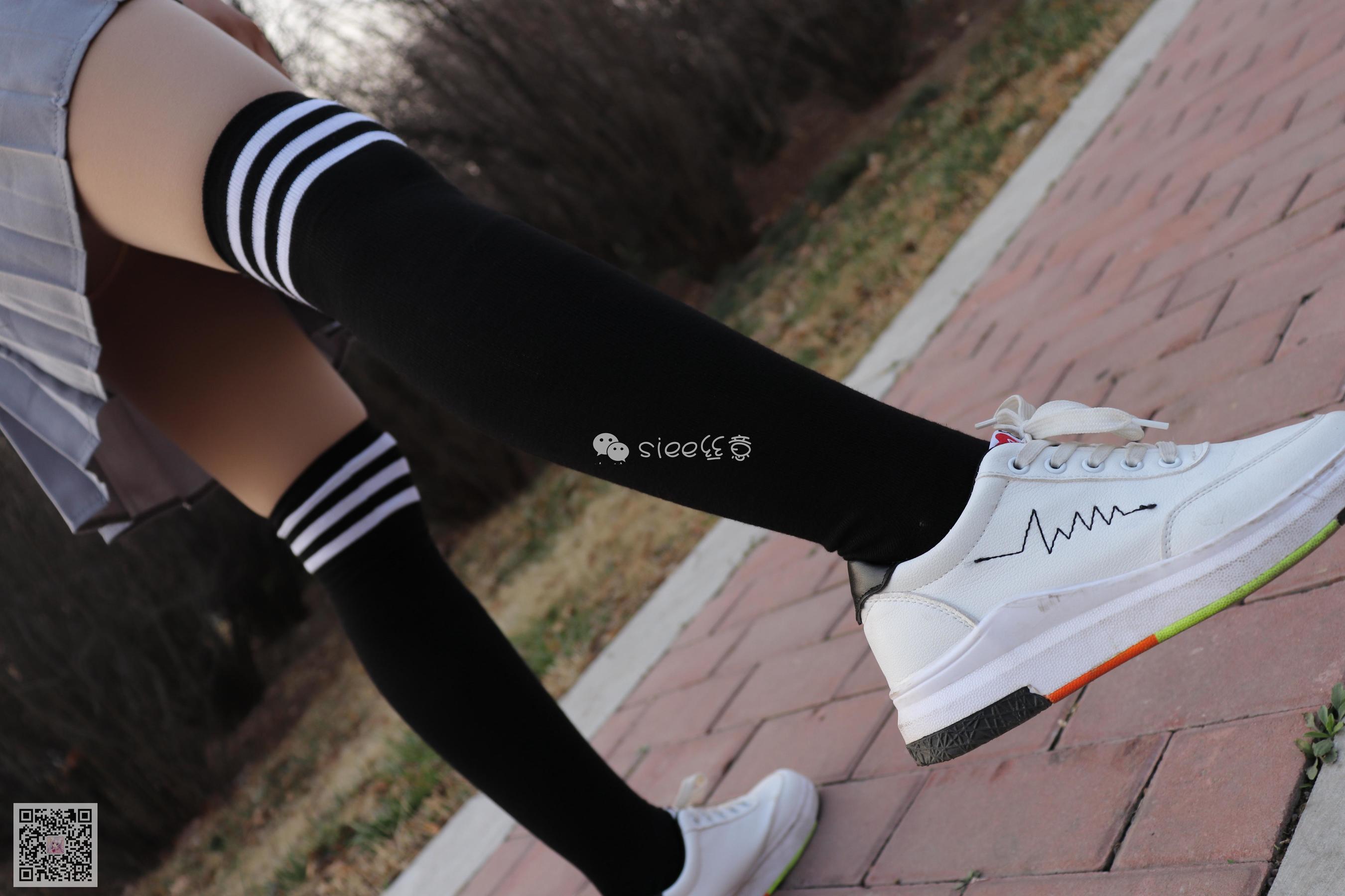 [丝意SIEE] No.060 安安《学生长筒袜》  第49张