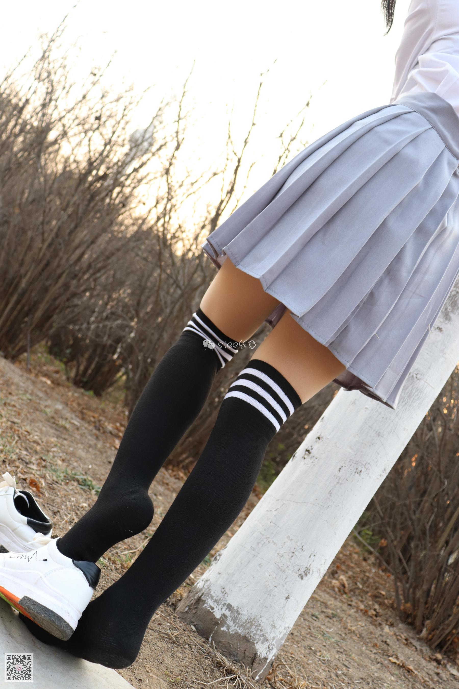 [丝意SIEE] No.060 安安《学生长筒袜》  第32张
