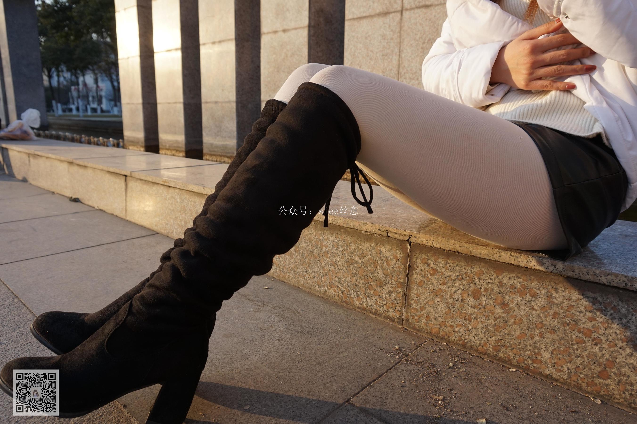 [丝意SIEE] 思思 白丝加长筒靴  第8张