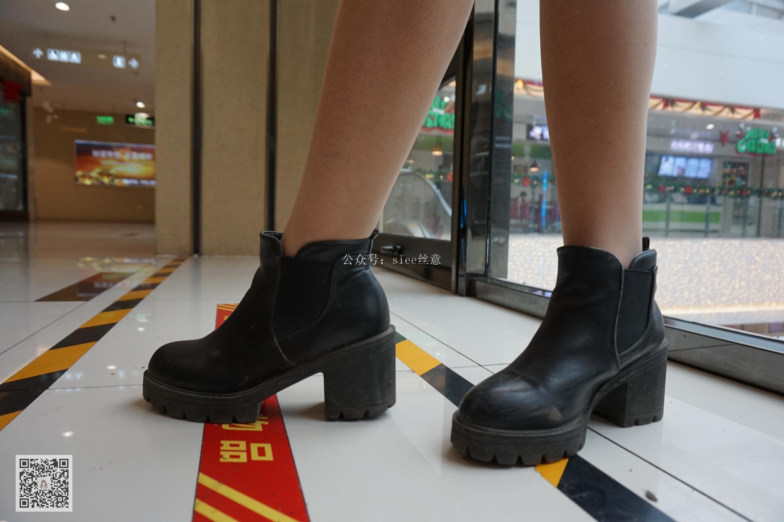 [丝意SIEE] 曦曦 黑色紧身裙配肉丝  第9张