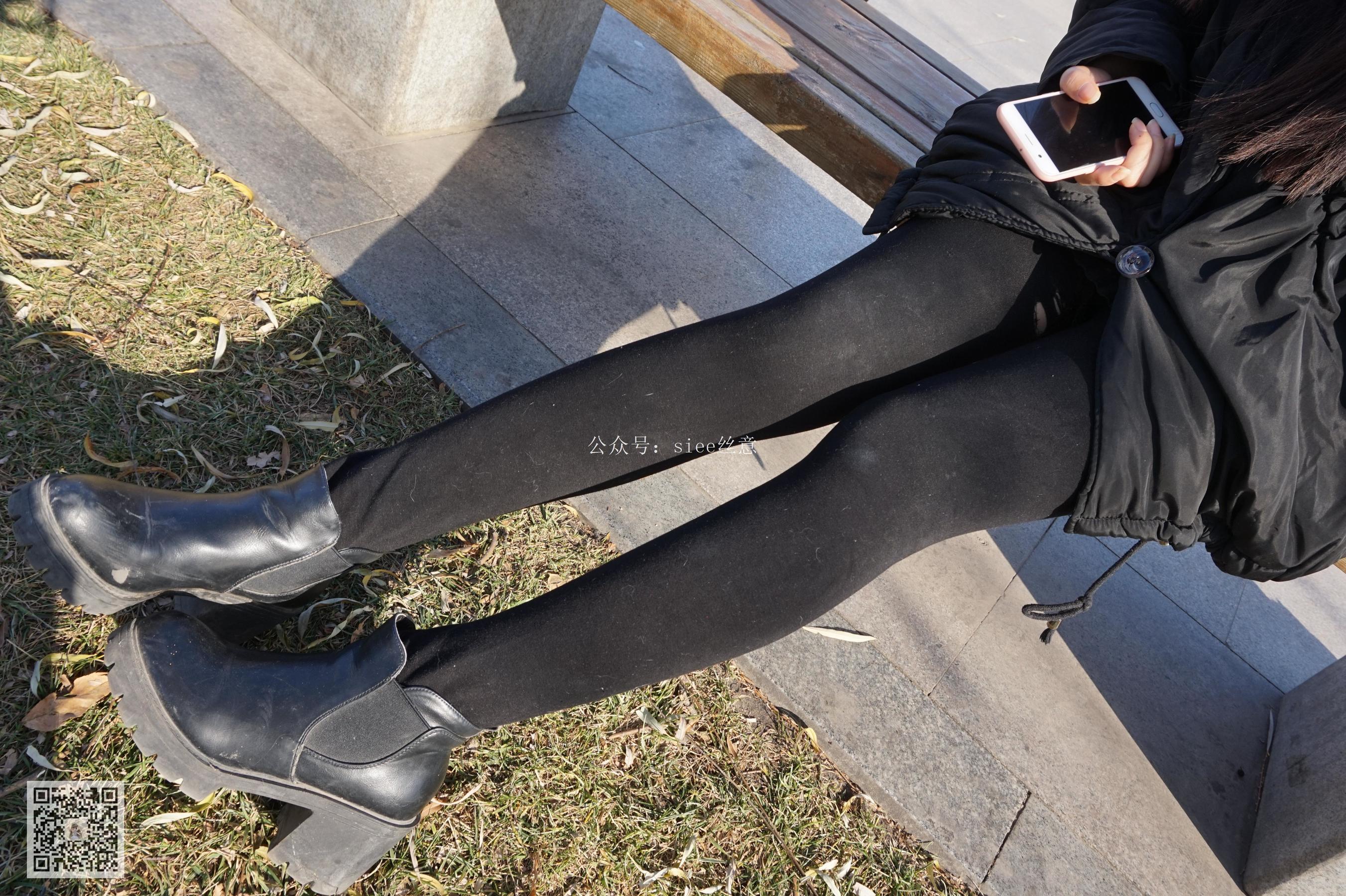 [丝意SIEE] 曦曦 黑丝内的肉丝  第36张