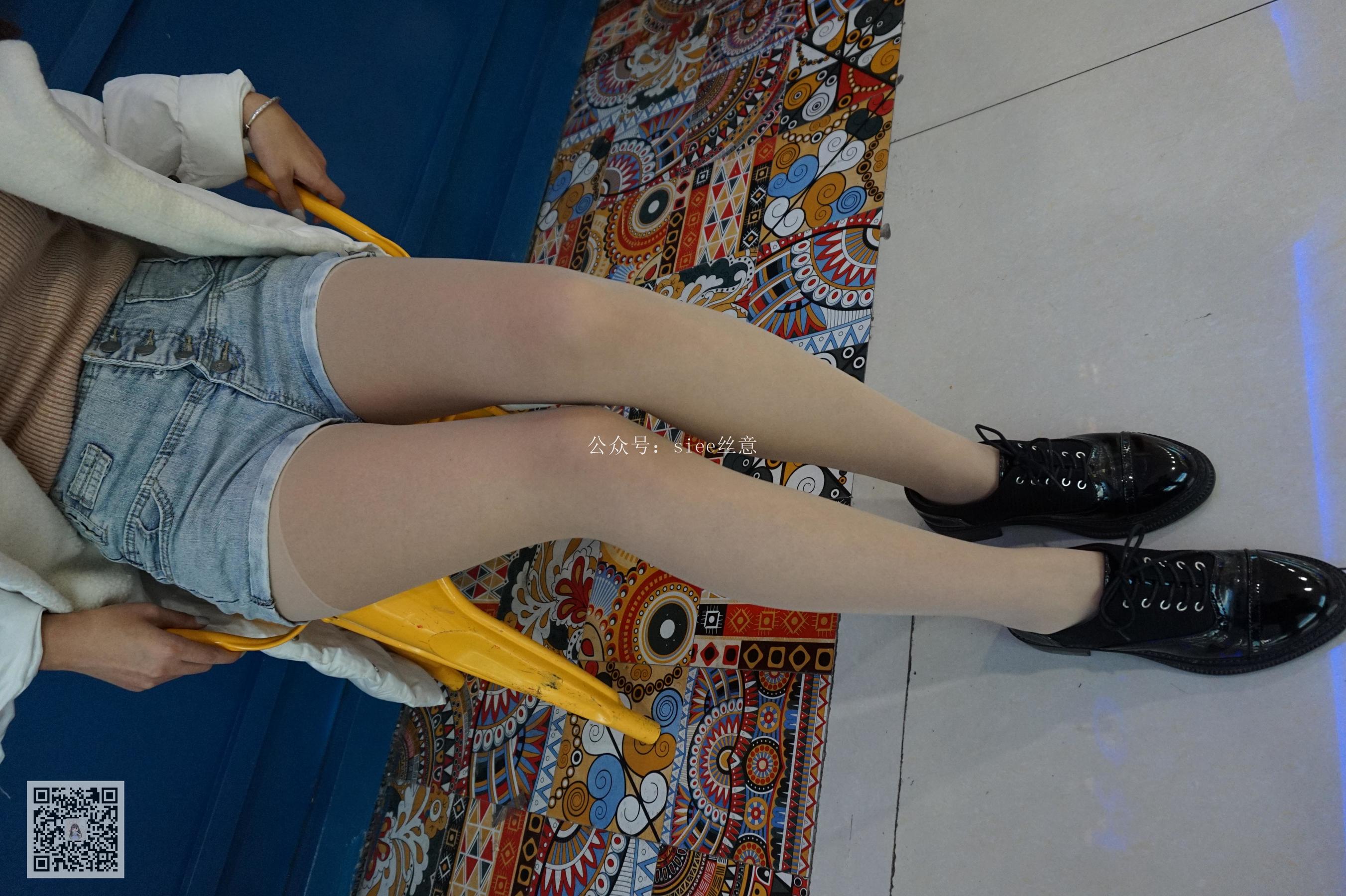 [丝意SIEE] 琦琦 白袄与肉丝  第12张