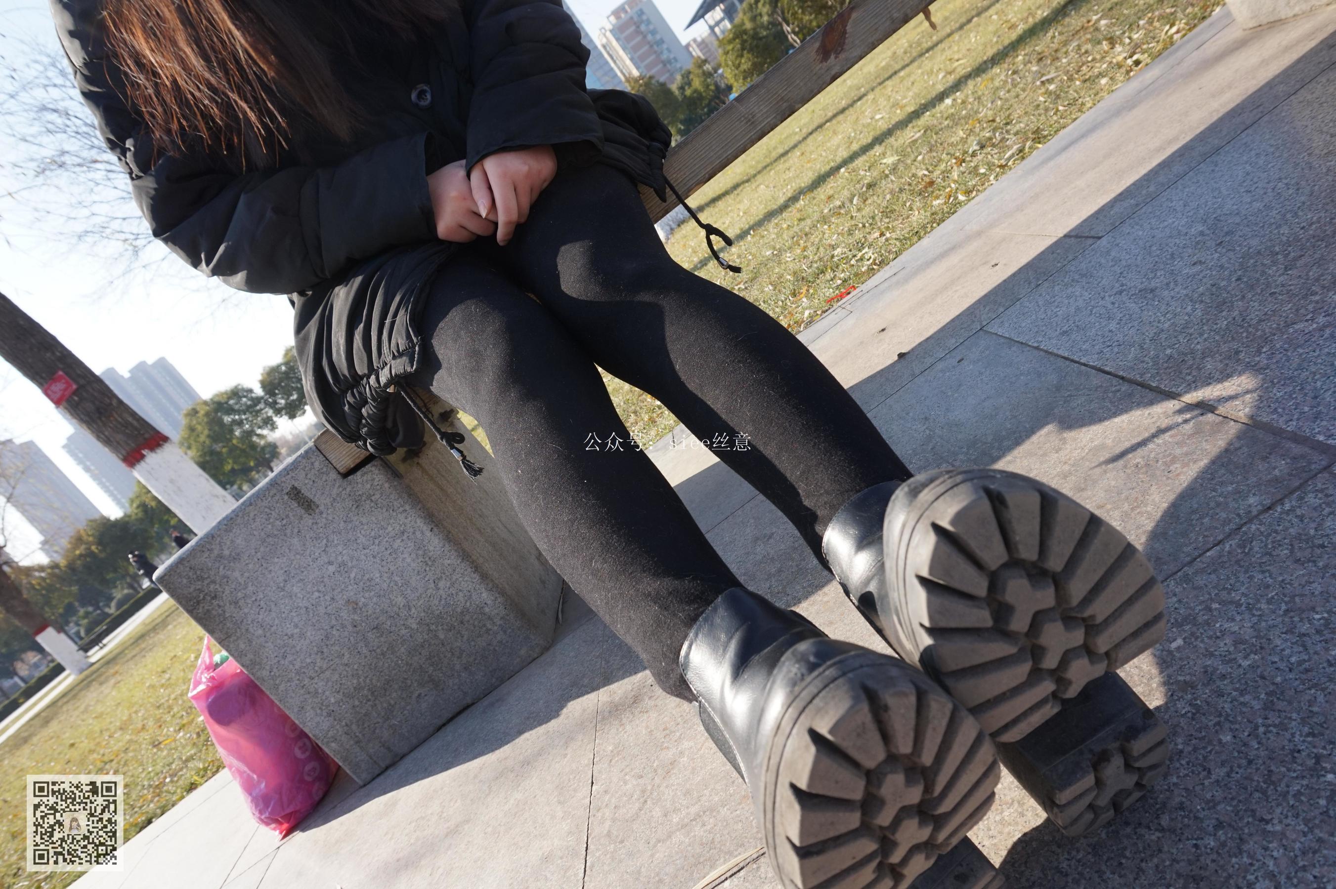 [丝意SIEE] 曦曦 黑丝内的肉丝  第5张