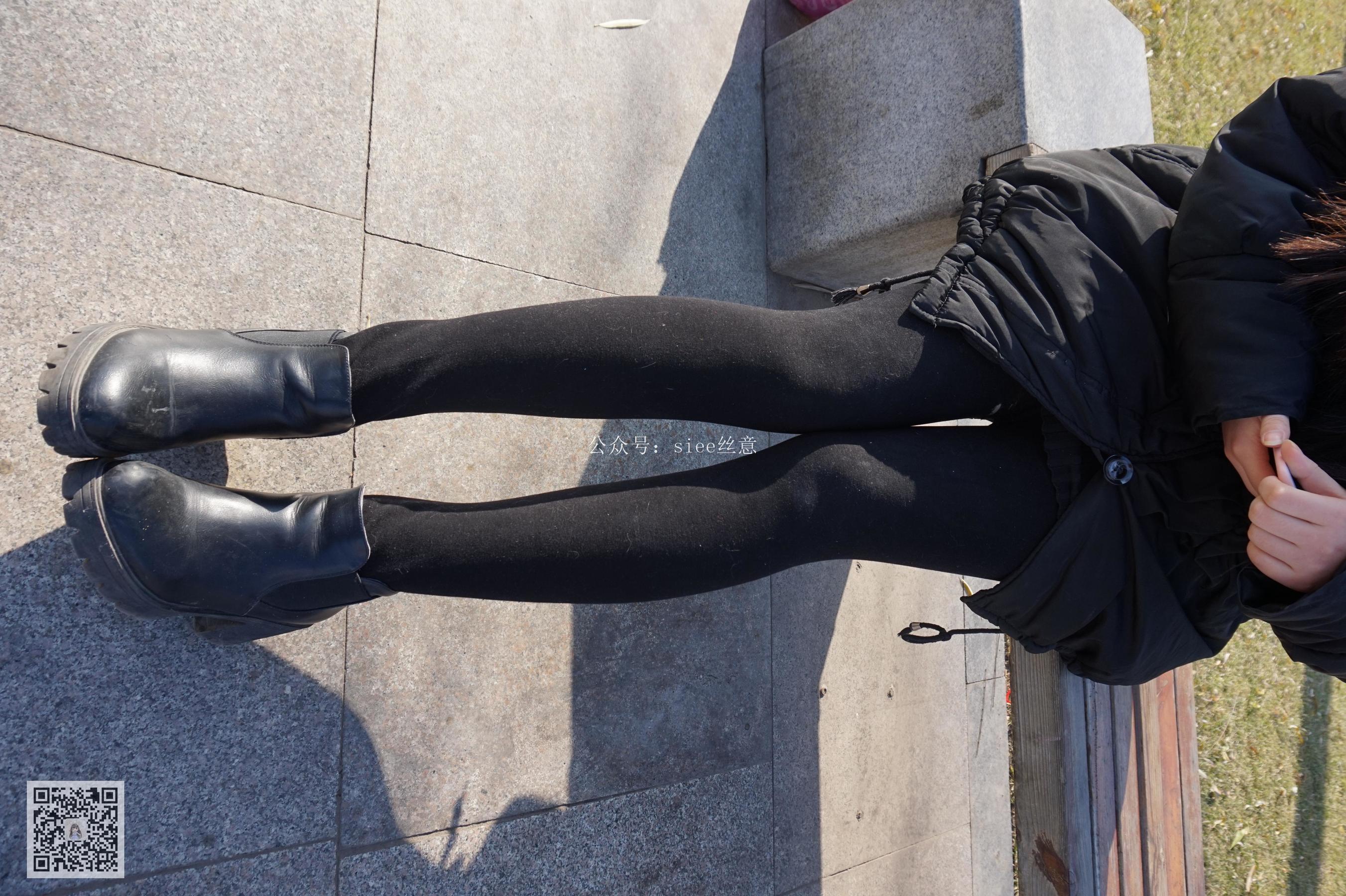 [丝意SIEE] 曦曦 黑丝内的肉丝  第7张