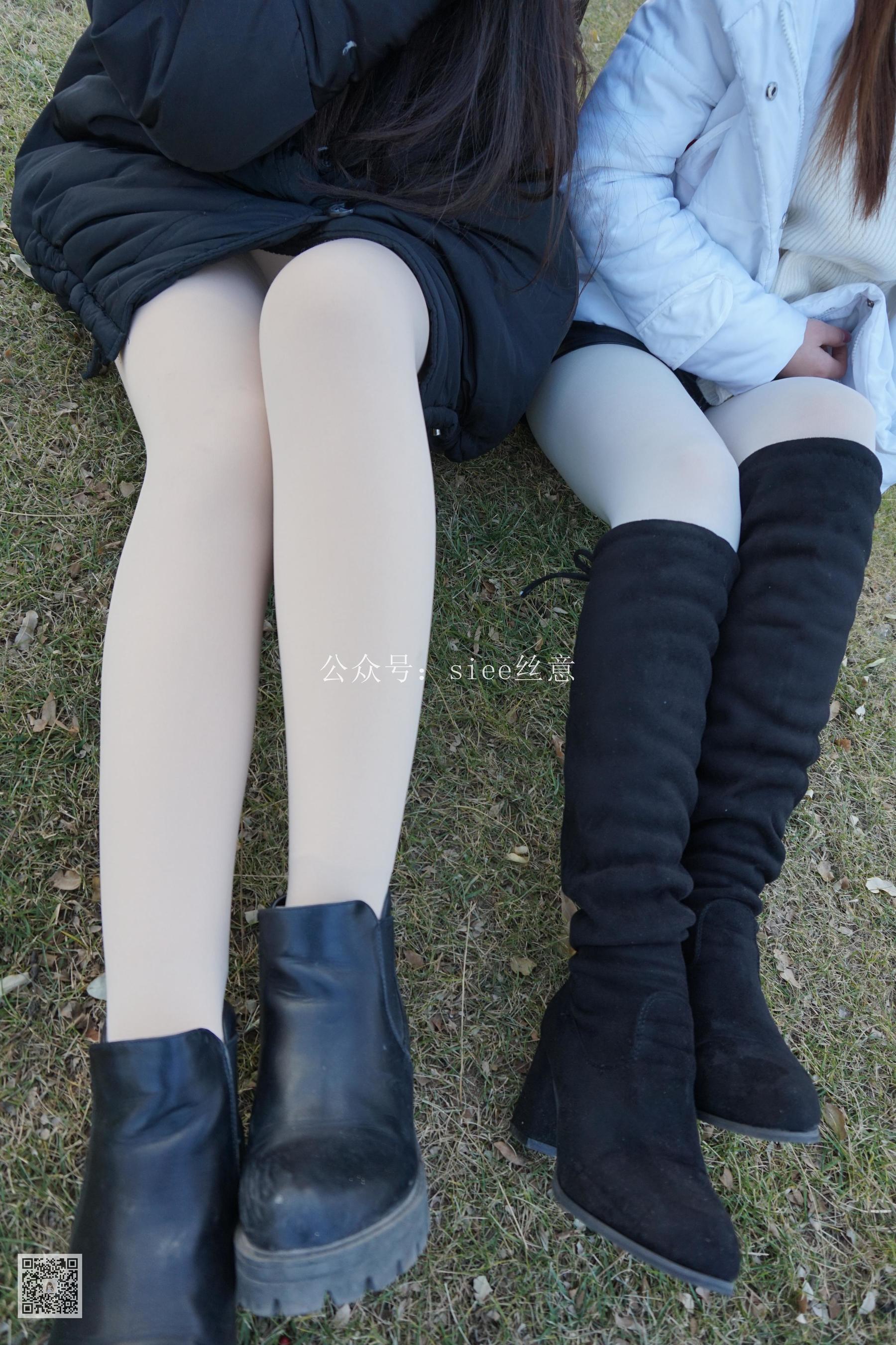 [丝意SIEE] 曦曦&思思 夕阳丝聊  第3张