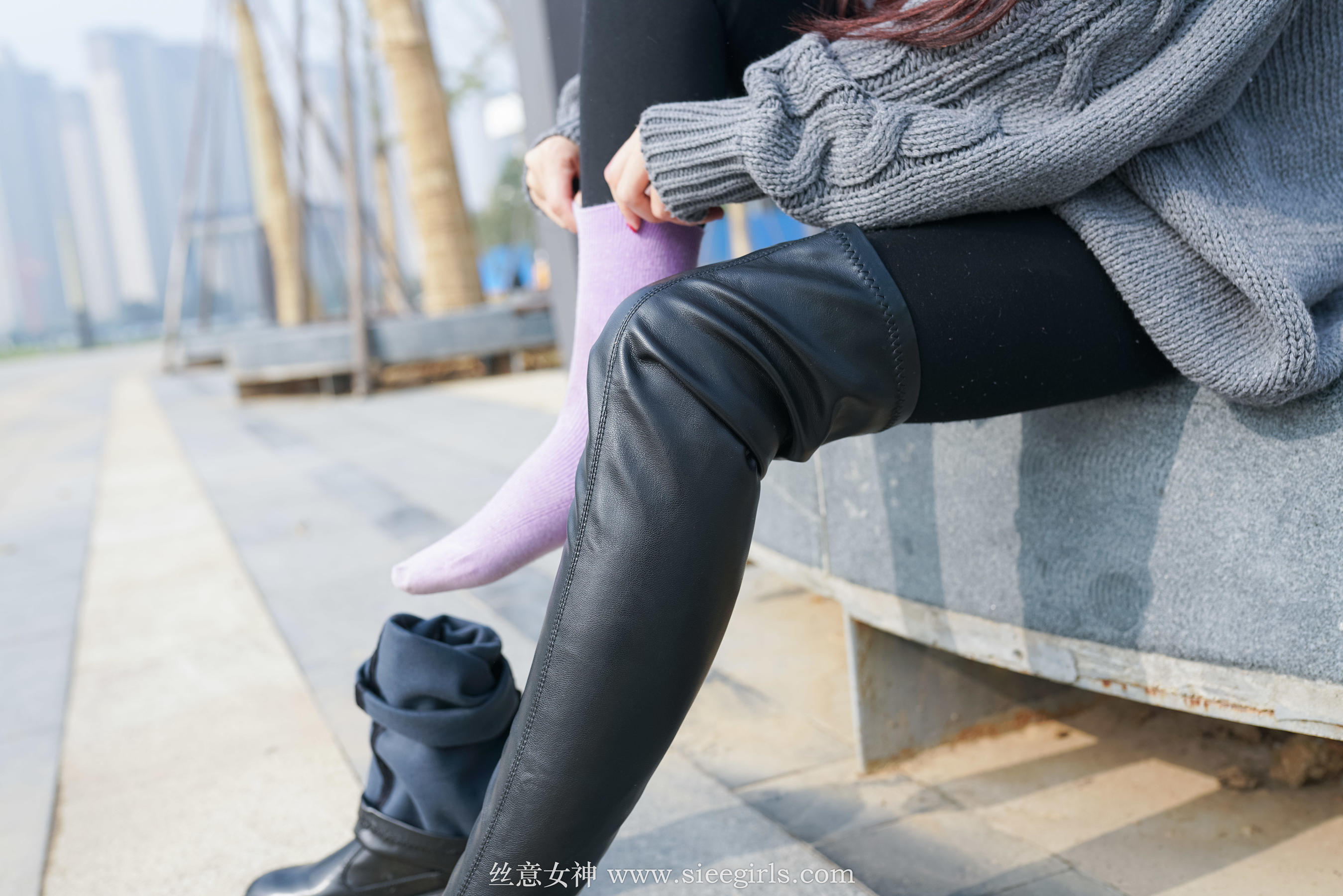 [丝意SIEE] 芊芊 秋意未尽，冬又望想  第66张