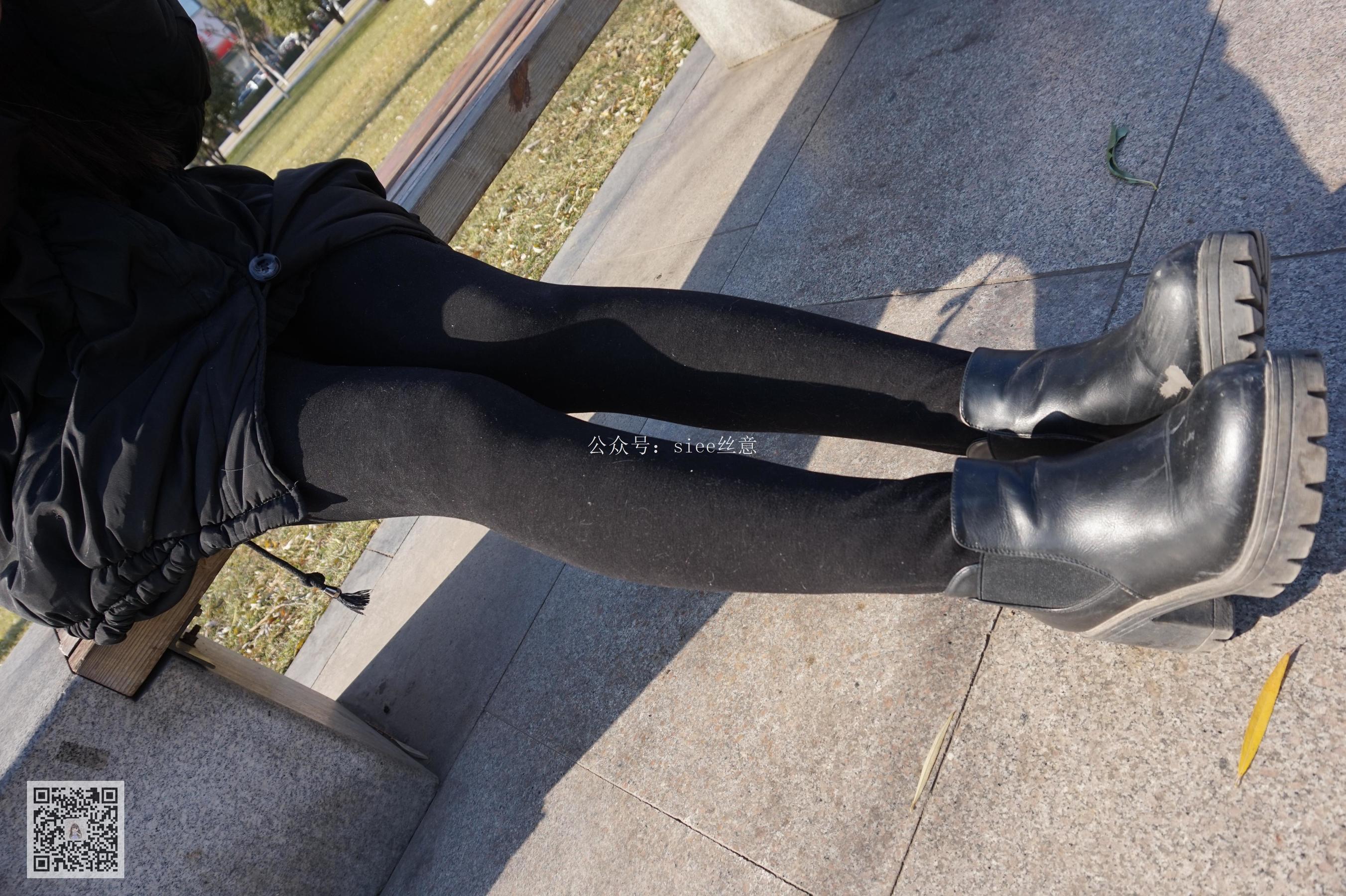 [丝意SIEE] 曦曦 黑丝内的肉丝  第5张