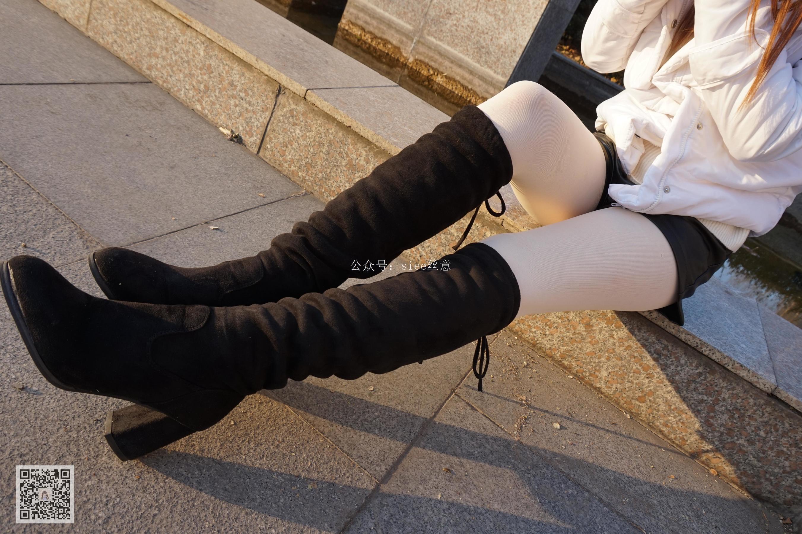 [丝意SIEE] 思思 白丝加长筒靴  第4张