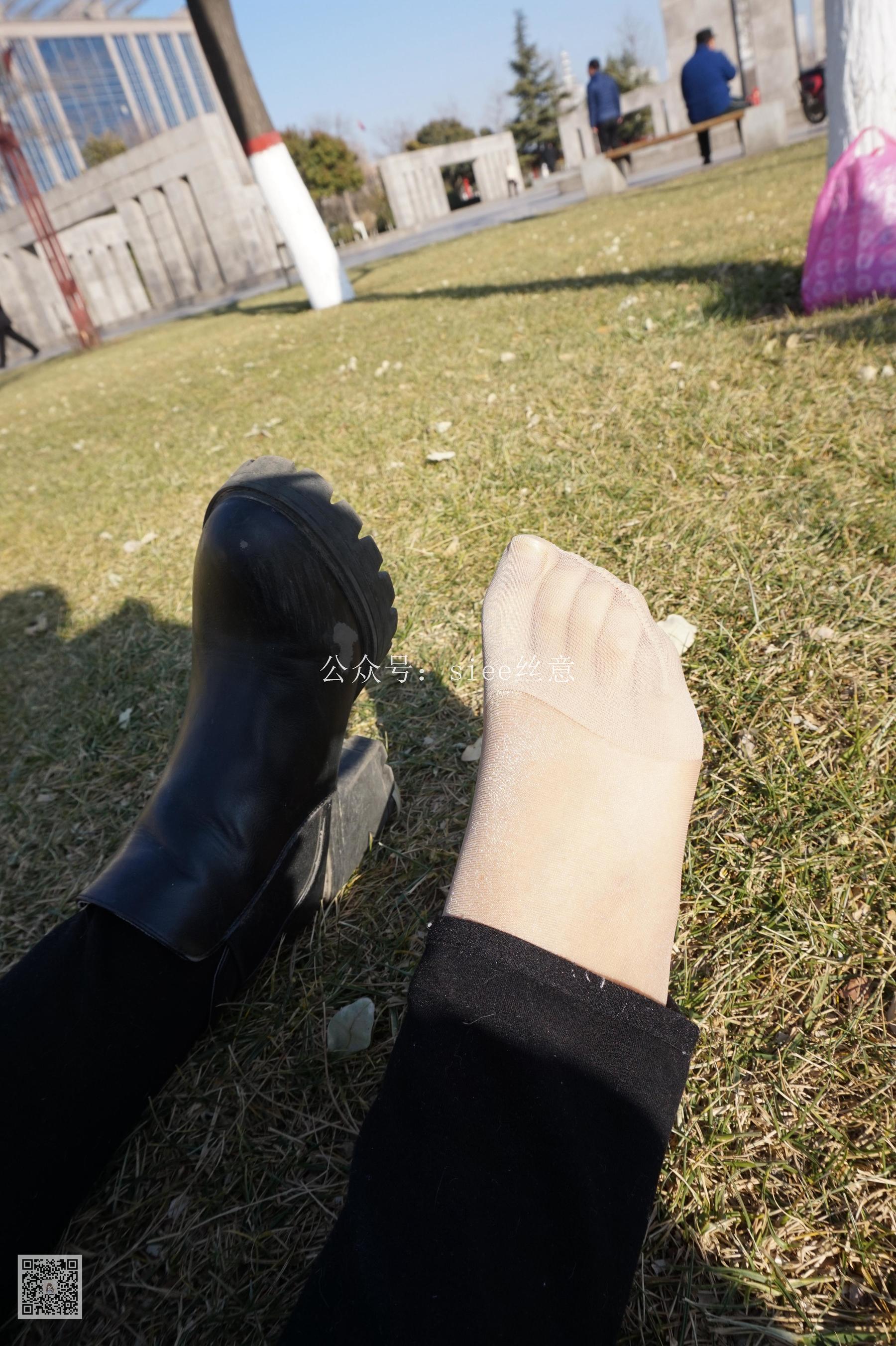 [丝意SIEE] 曦曦 黑丝内的肉丝  第12张