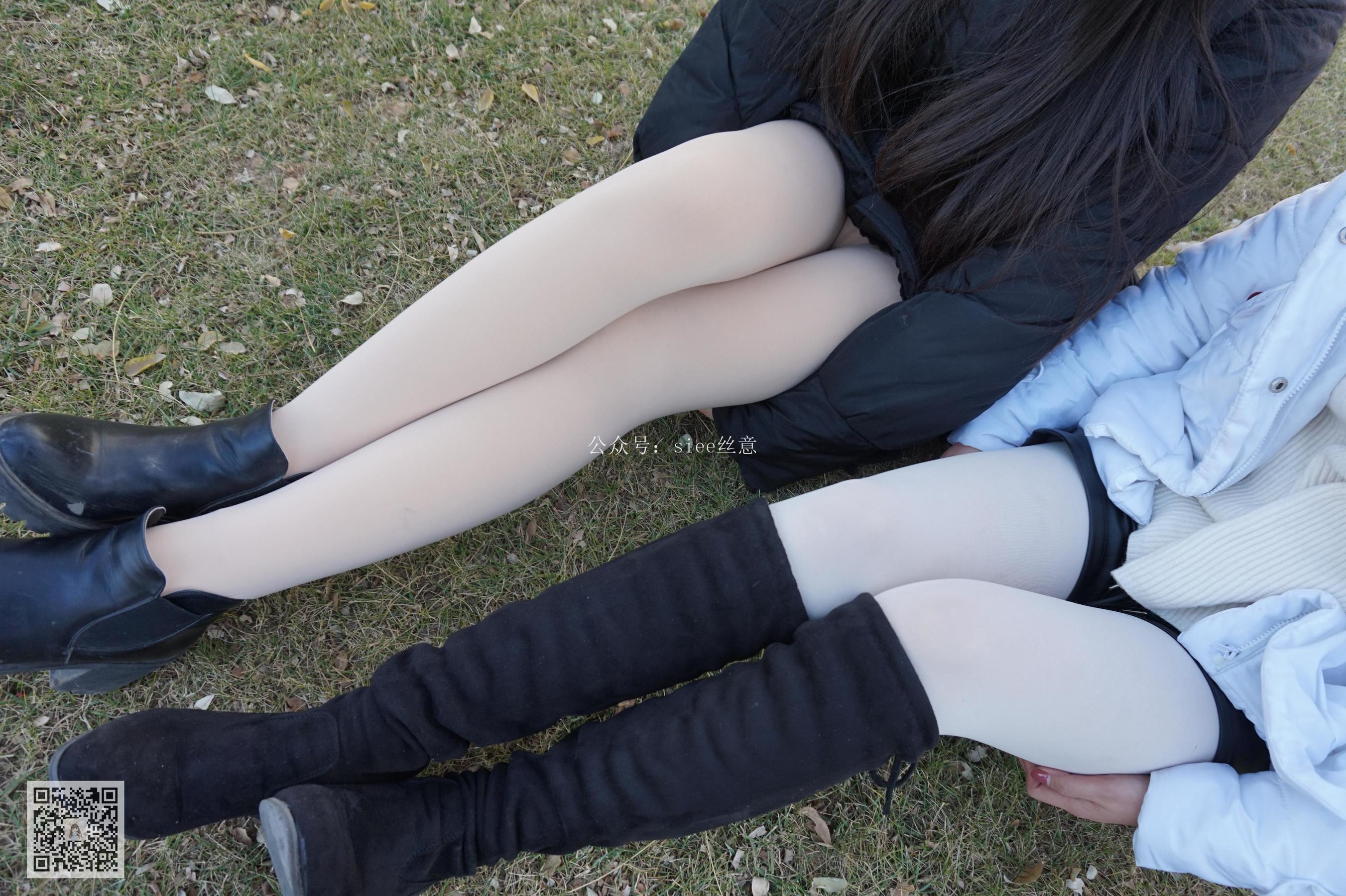 [丝意SIEE] 曦曦&思思 夕阳丝聊  第6张