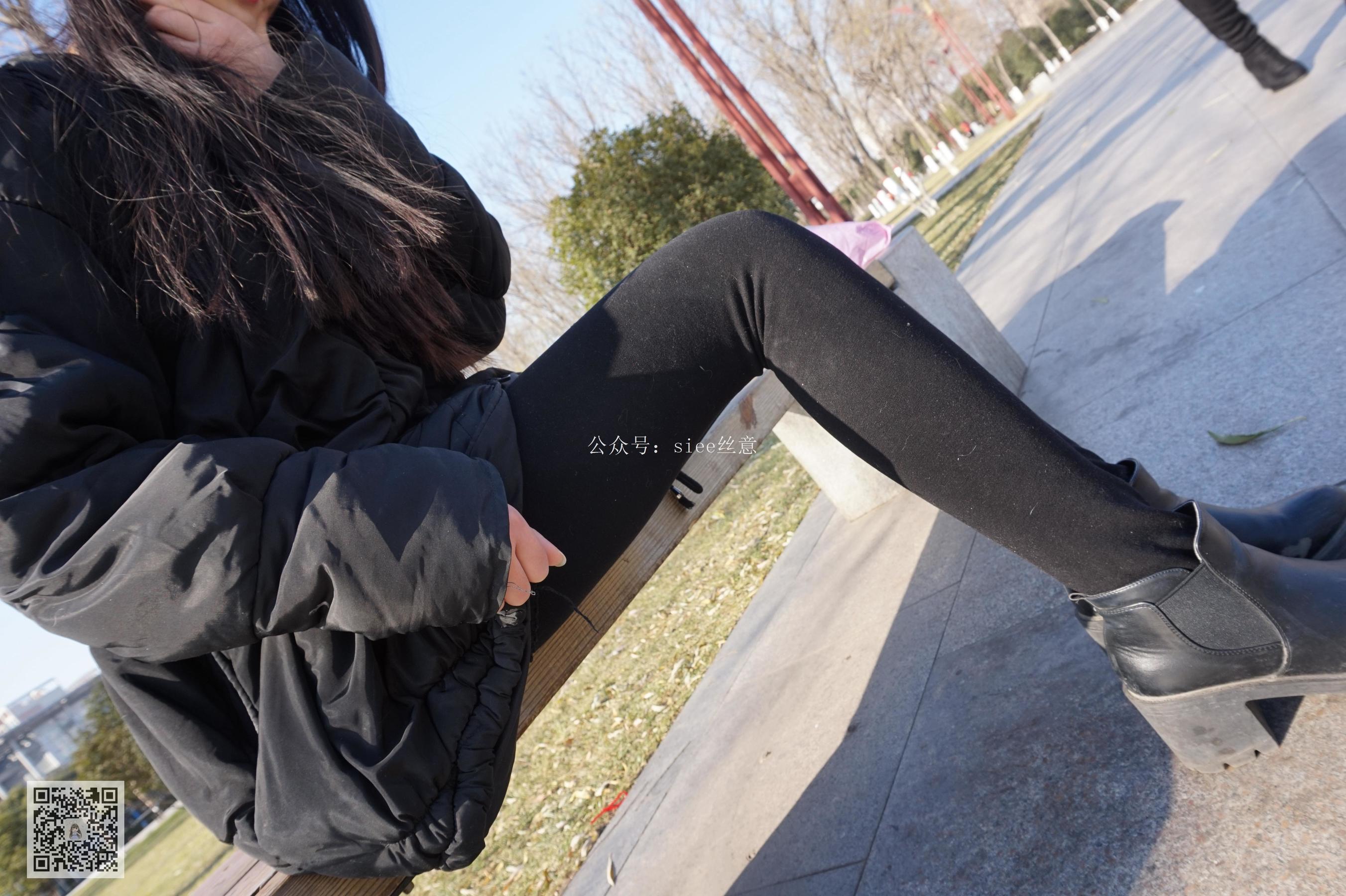 [丝意SIEE] 曦曦 黑丝内的肉丝  第11张