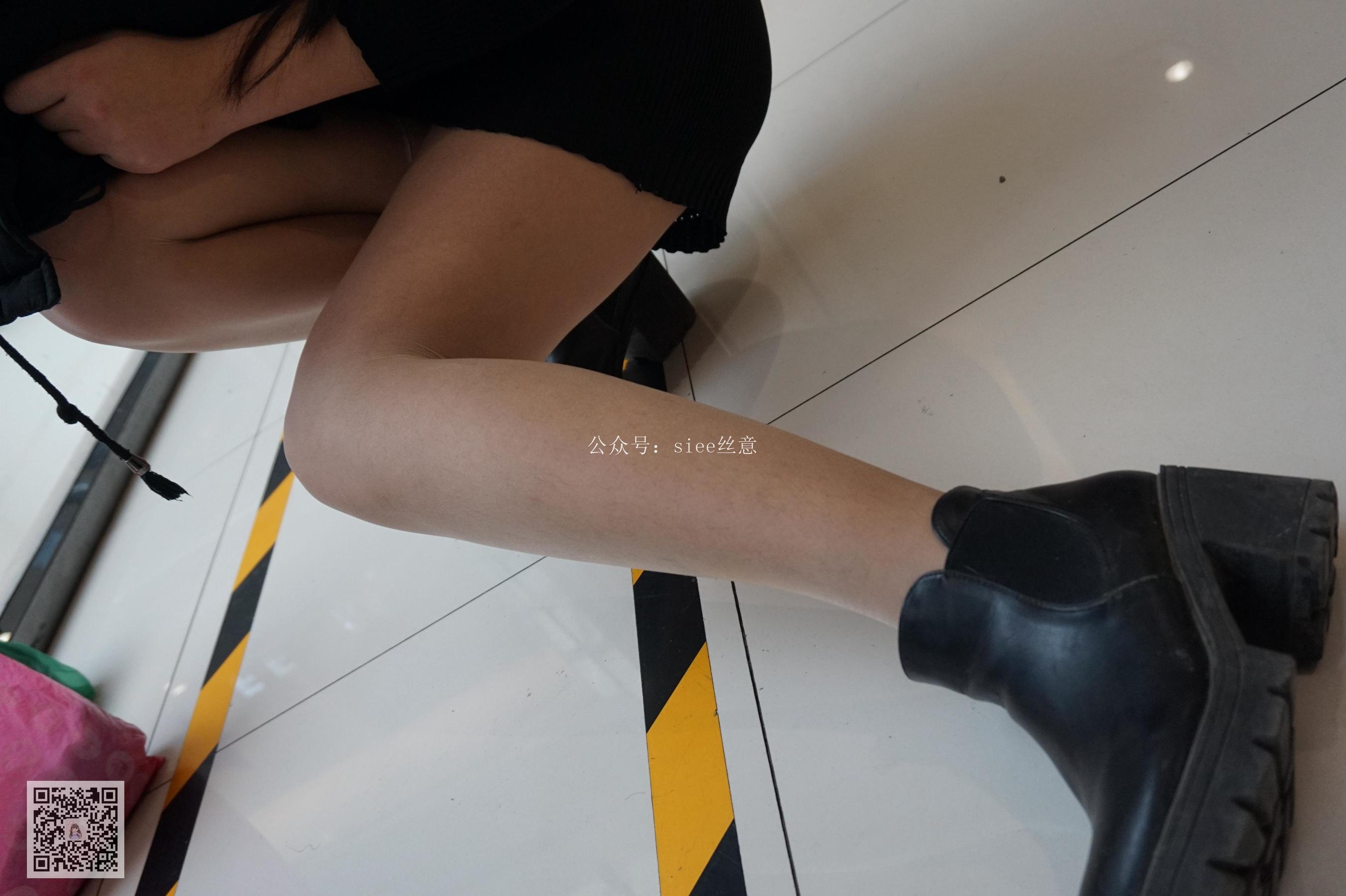 [丝意SIEE] 曦曦 黑色紧身裙配肉丝  第73张