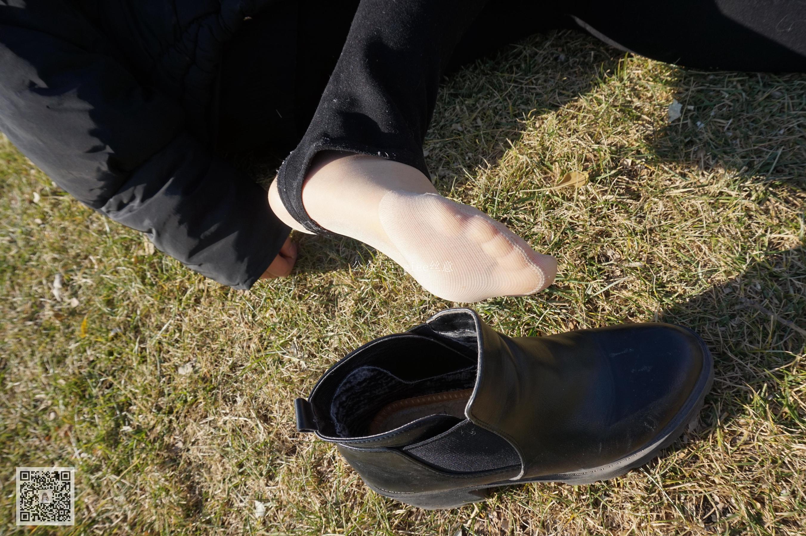 [丝意SIEE] 曦曦 黑丝内的肉丝  第12张