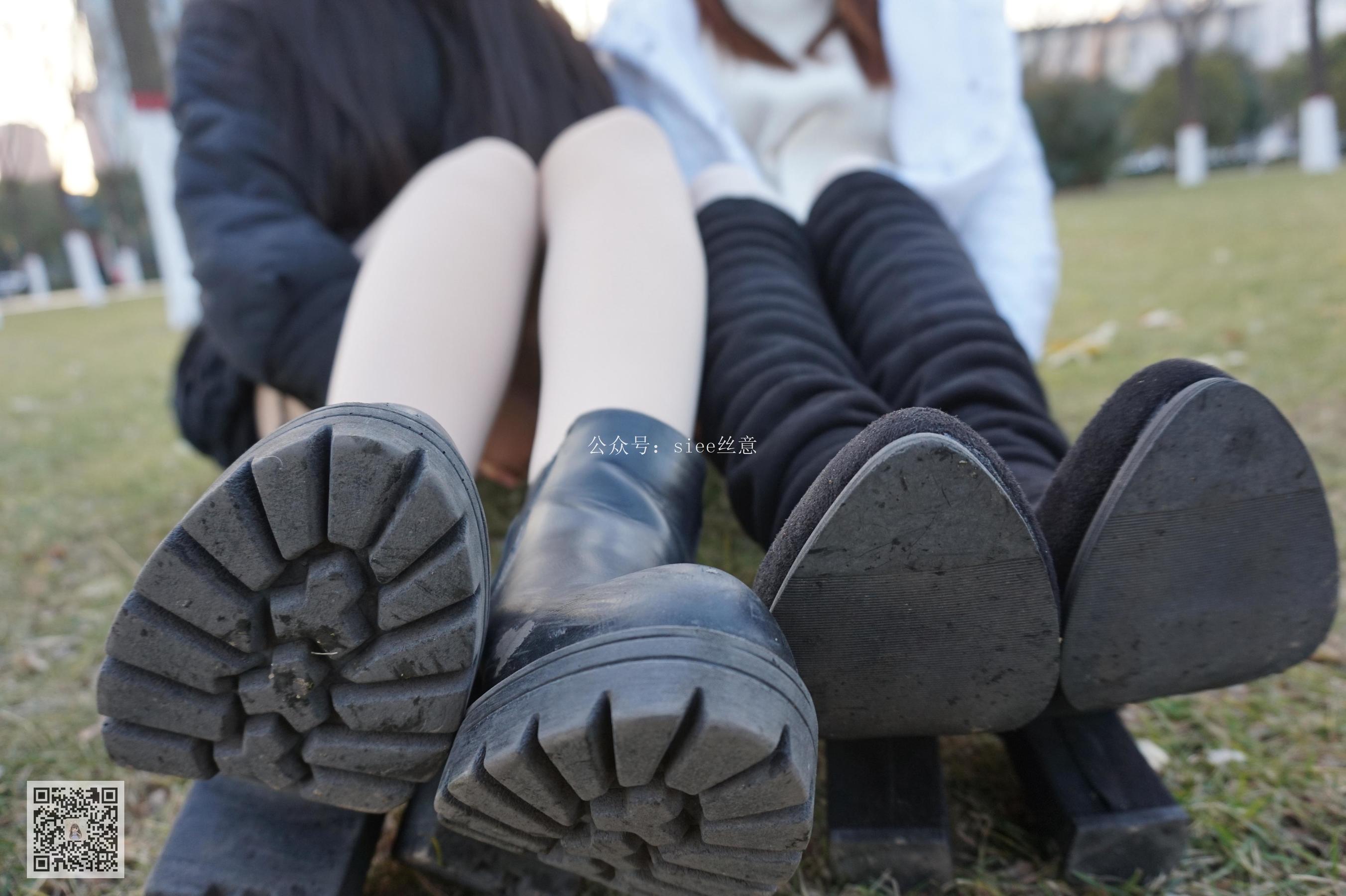 [丝意SIEE] 曦曦&思思 夕阳丝聊  第20张