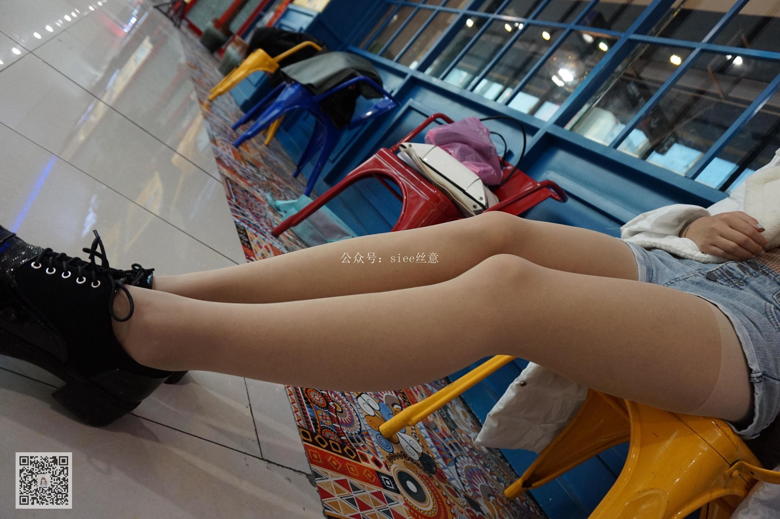 [丝意SIEE] 琦琦 白袄与肉丝  第38张