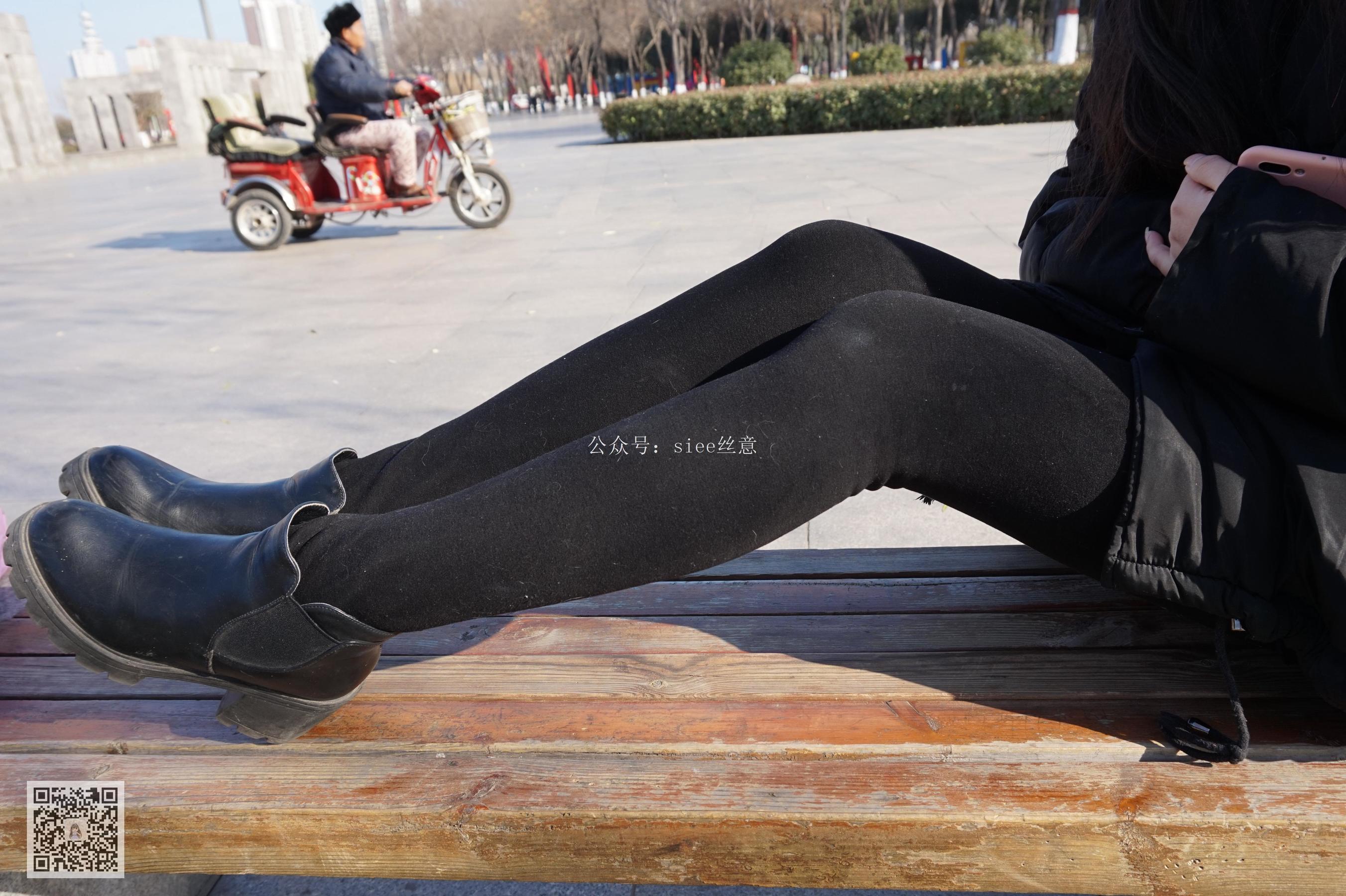 [丝意SIEE] 曦曦 黑丝内的肉丝  第7张