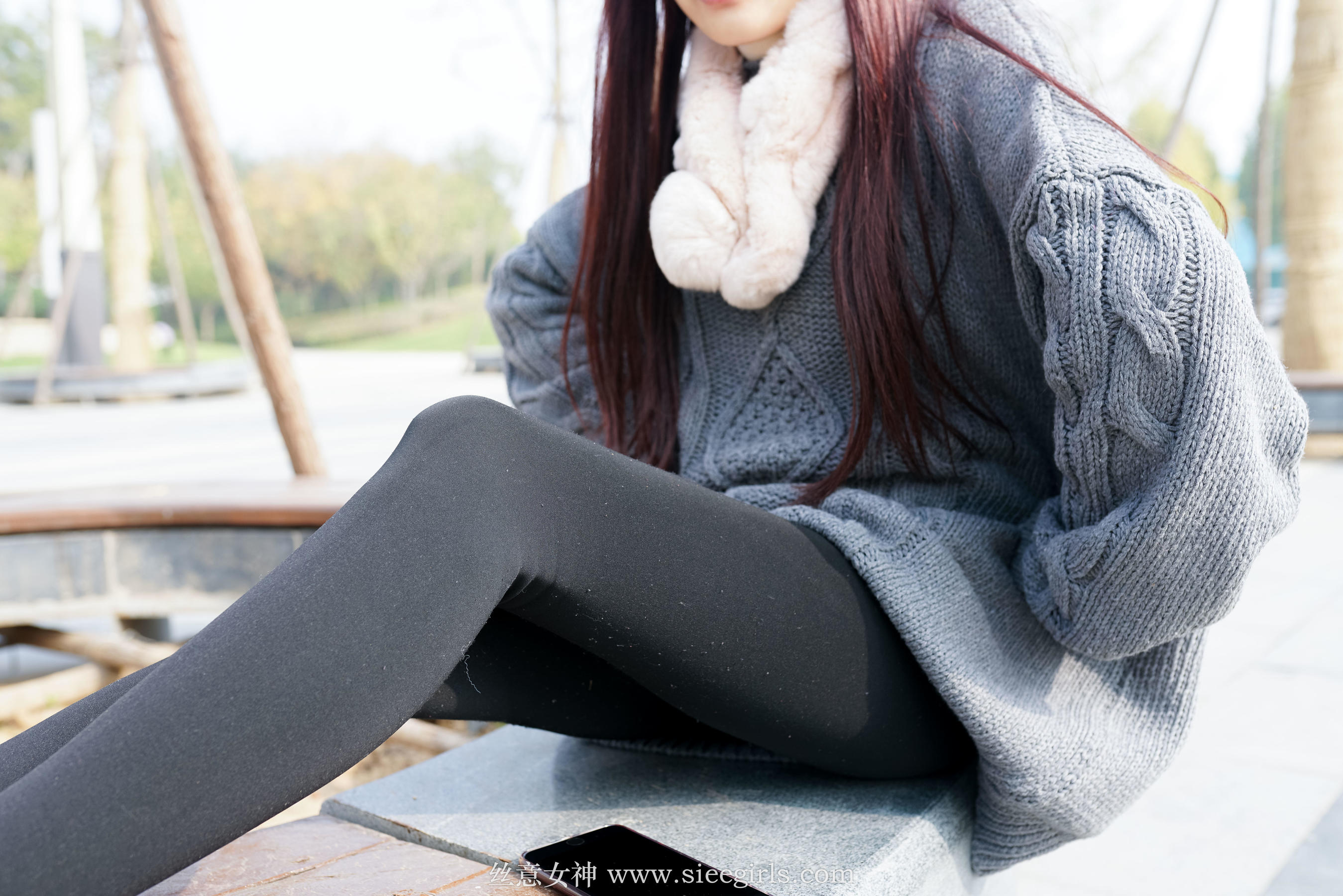 [丝意SIEE] 芊芊 秋意未尽，冬又望想  第46张